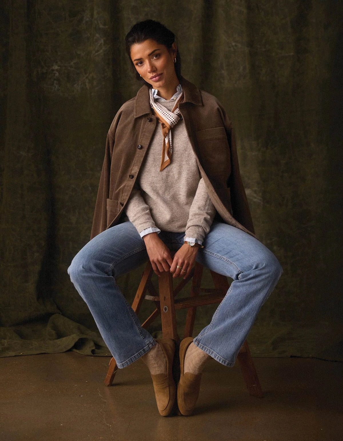 Marianna Crewneck Sweater - Oat