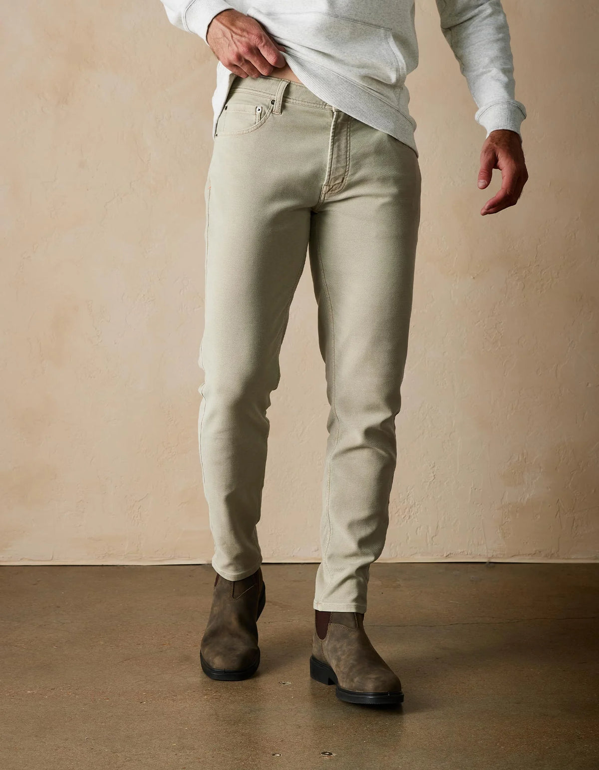 Comfort Terry Pant - Sand Dune