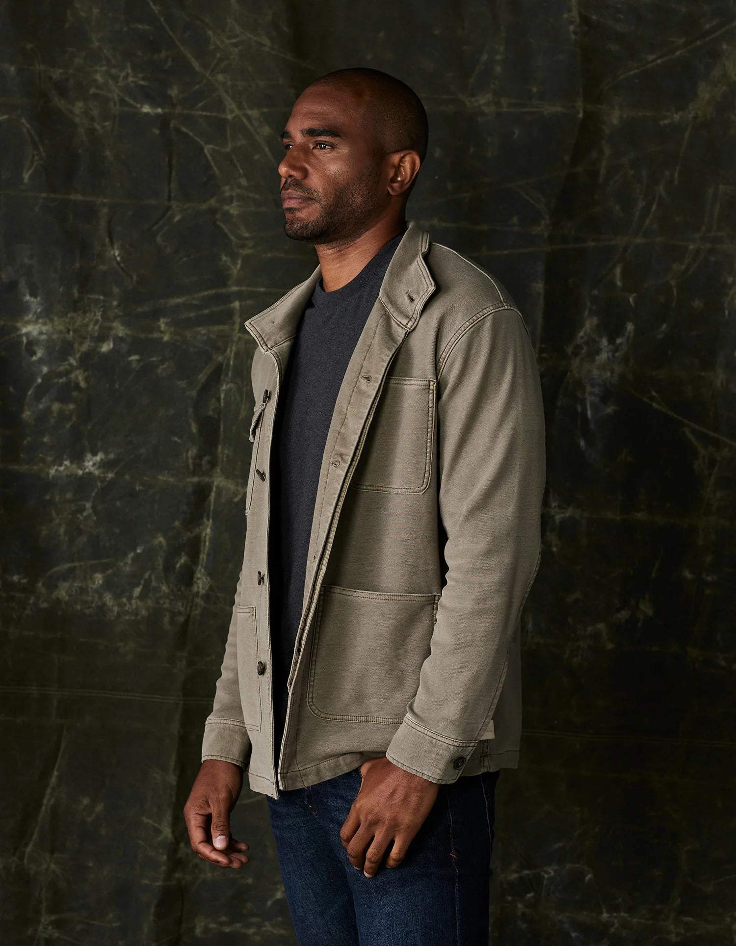 Comfort Terry Chore Coat