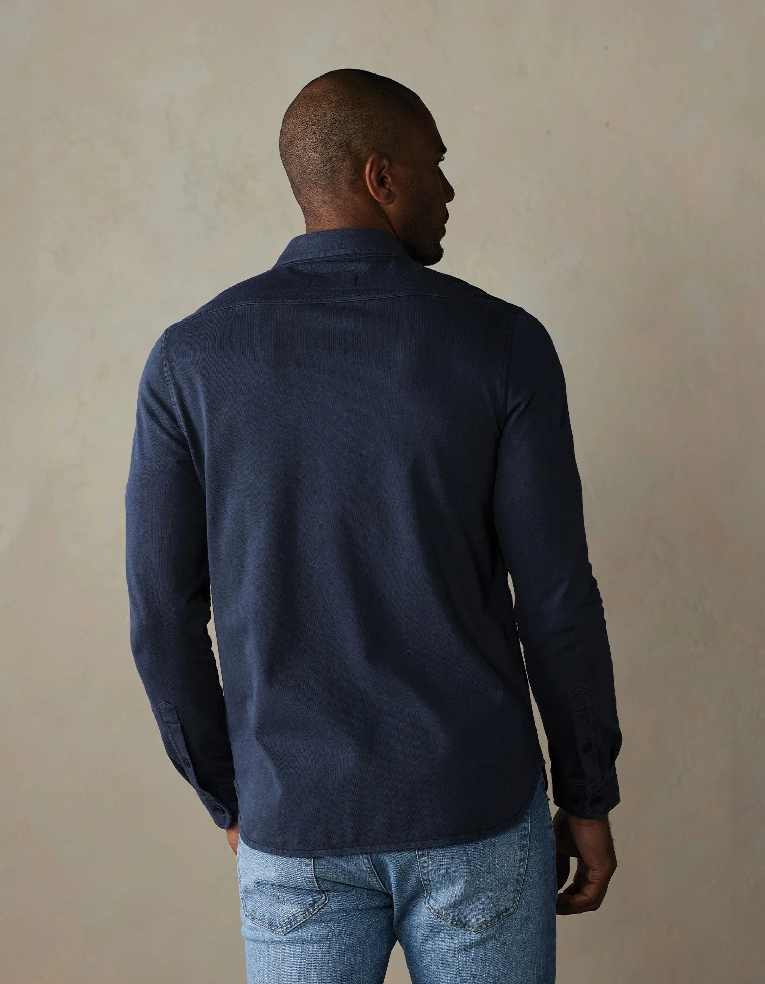 Lennox Jersey Button Up