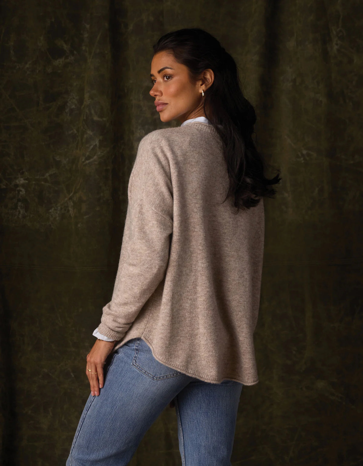Marianna Crewneck Sweater - Oat