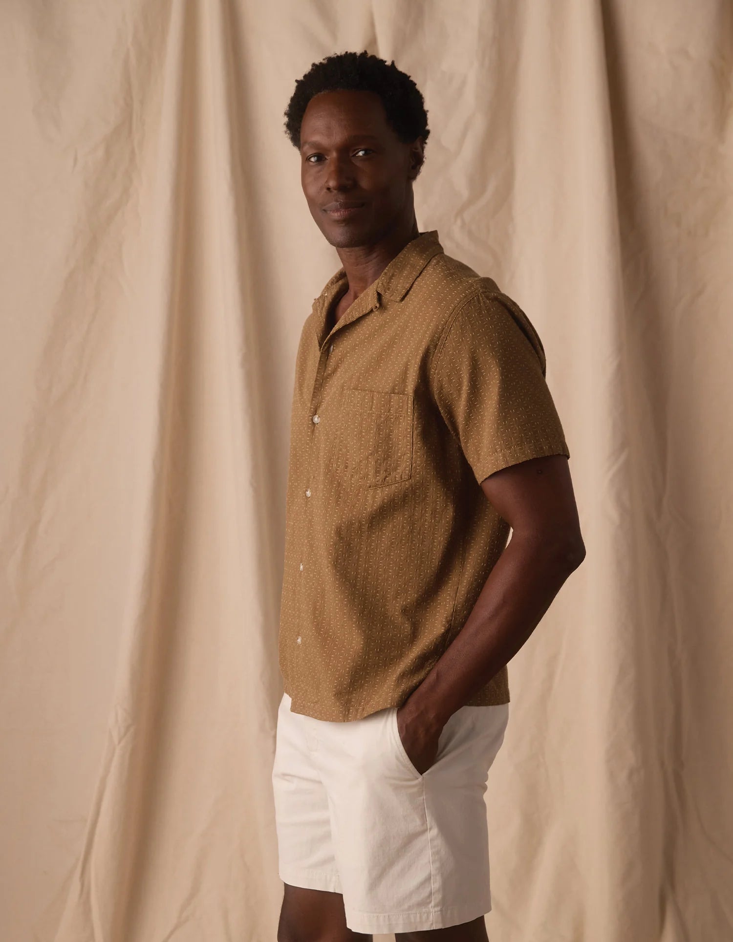 Freshwater Resort Shirt - Dark Khaki