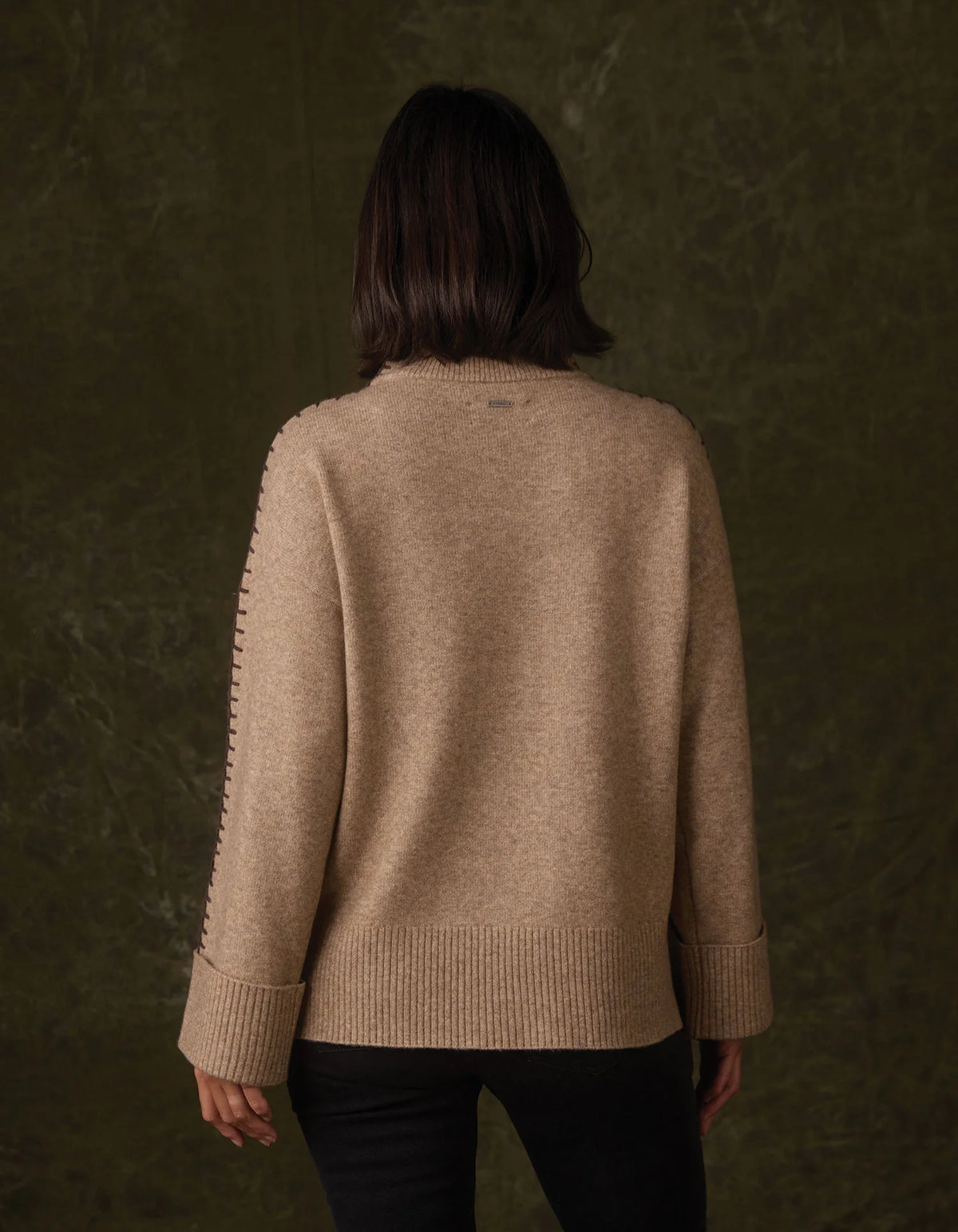 Craft Stitch Sweater - Teak