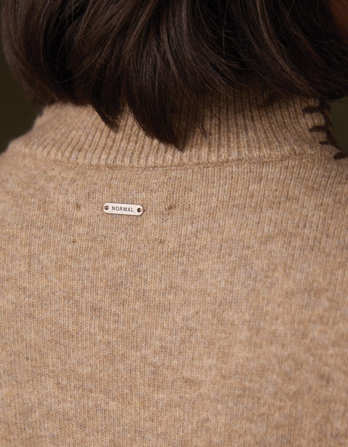 Craft Stitch Sweater - Teak