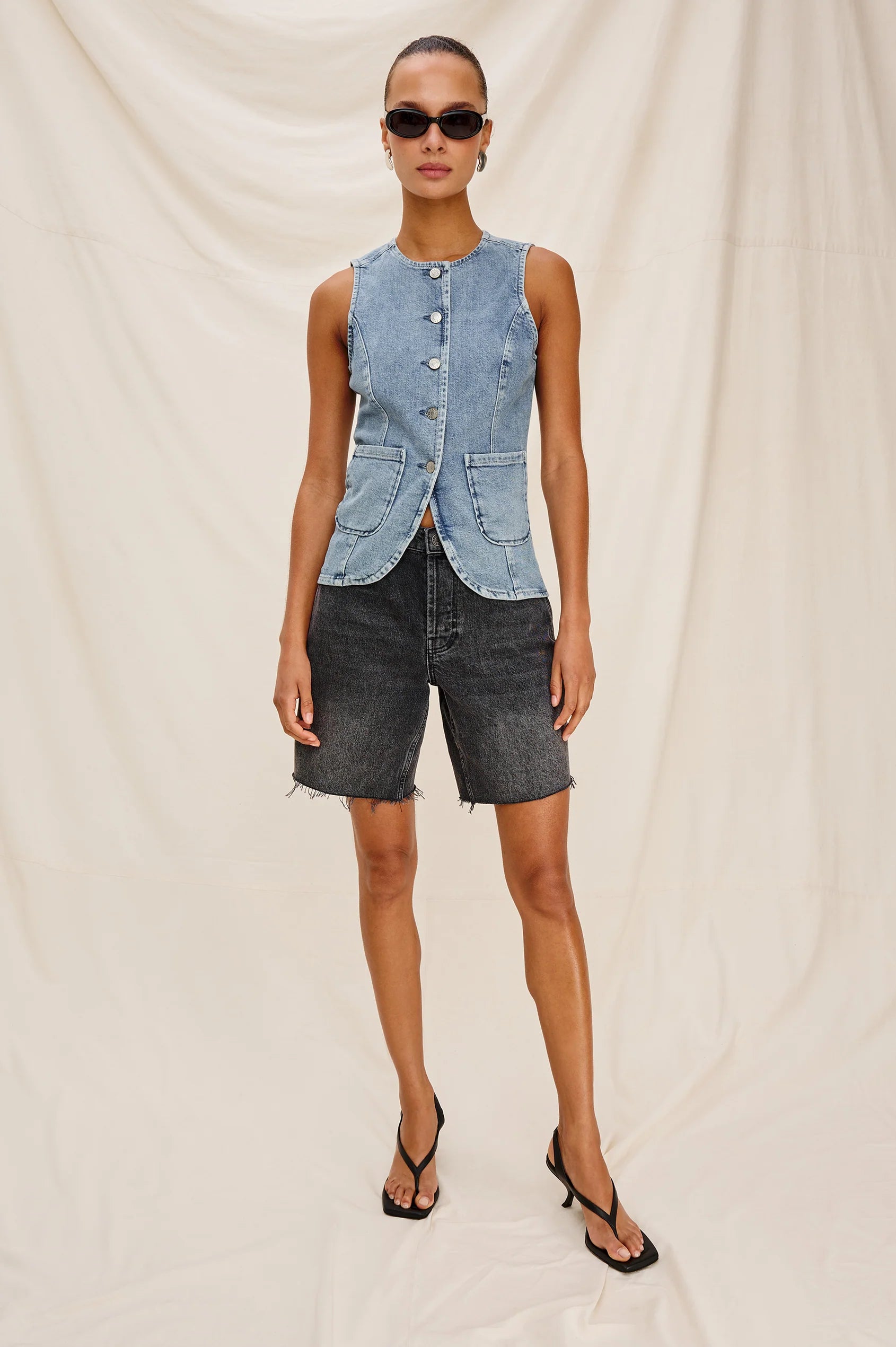 Portola Vest - Blue Eyed Girl
