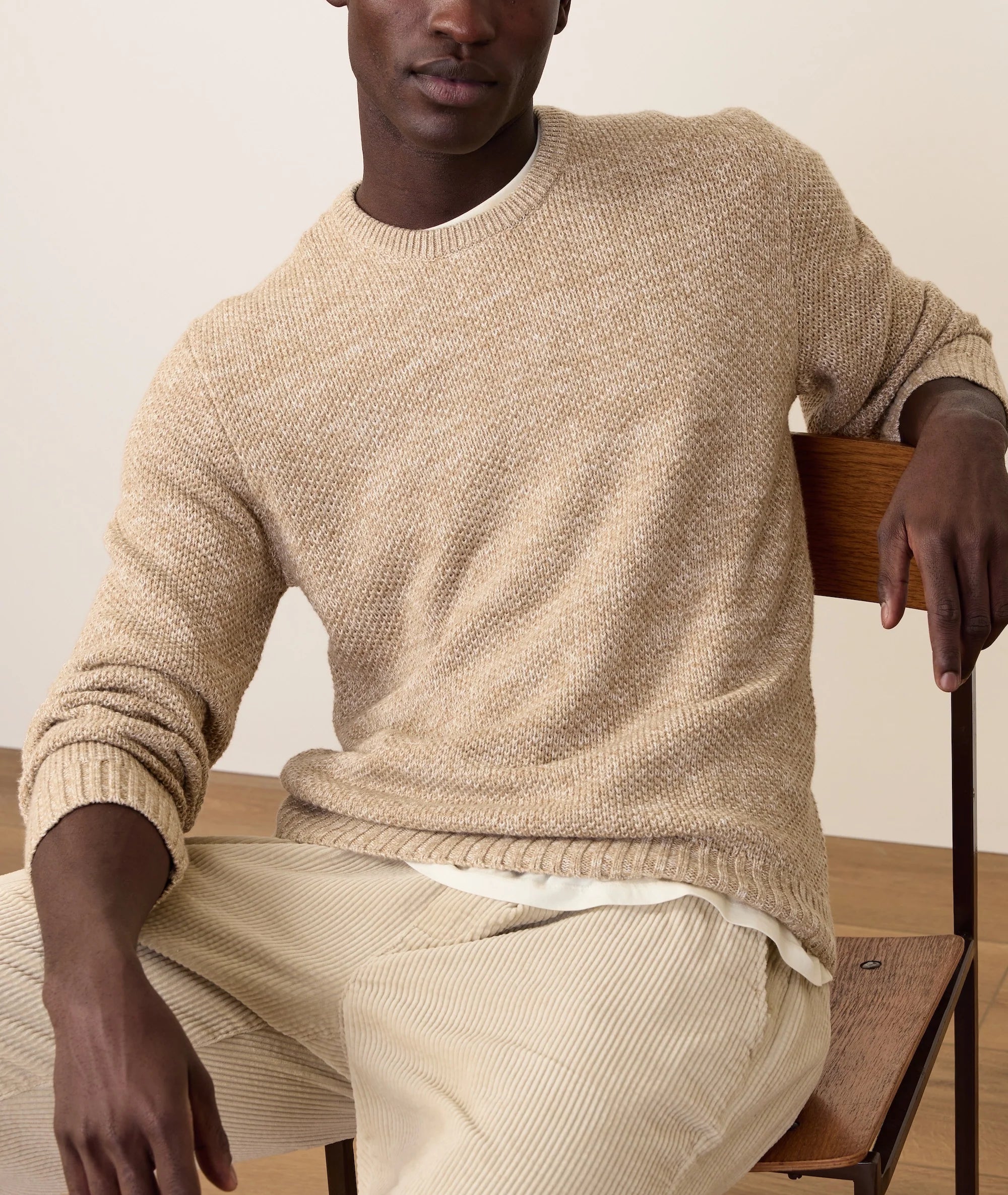 Marl Crew Sweater