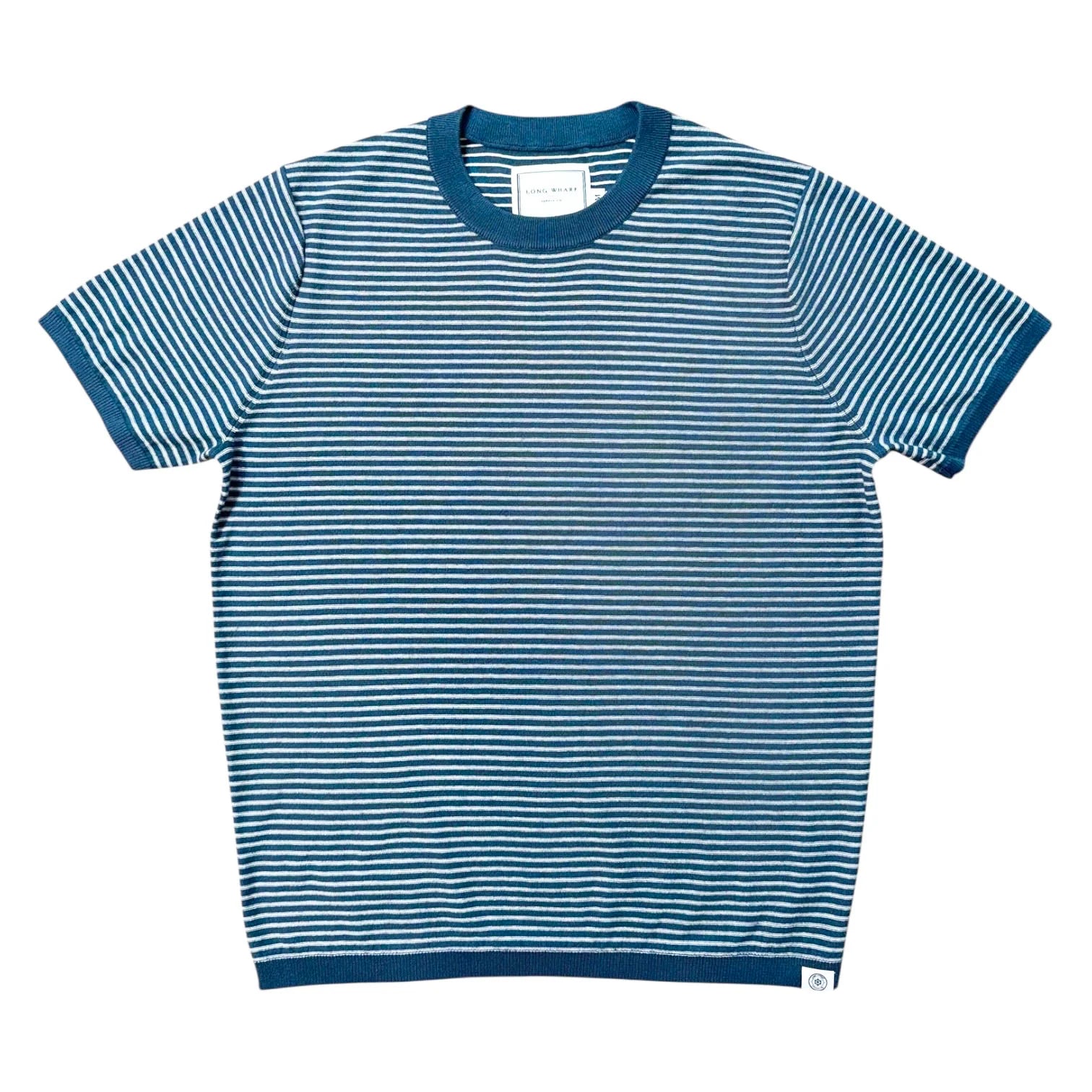 SeaWell® Beach Stripe Tee - Marine