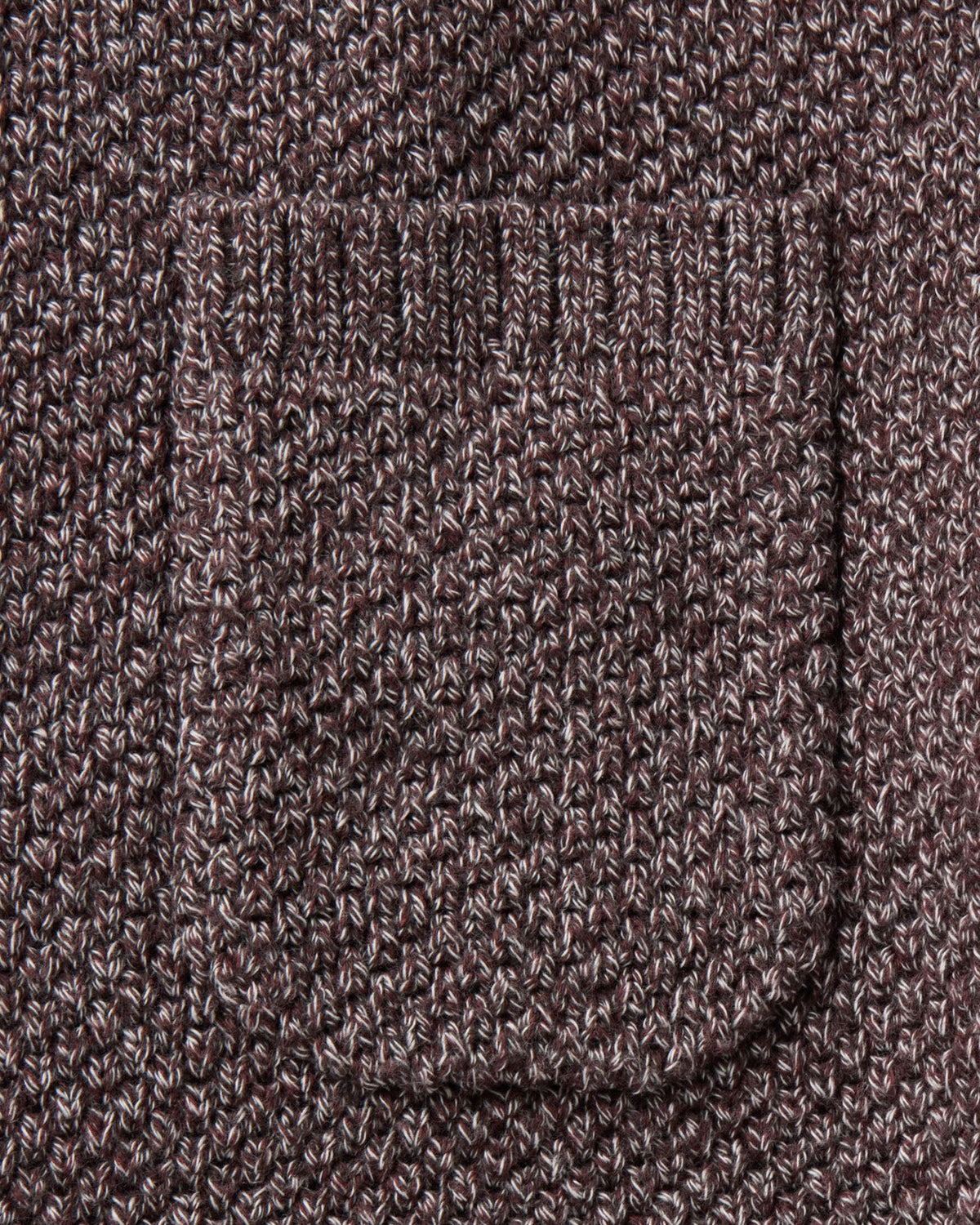 Crawford Crew Sweater - Burgundy Twist