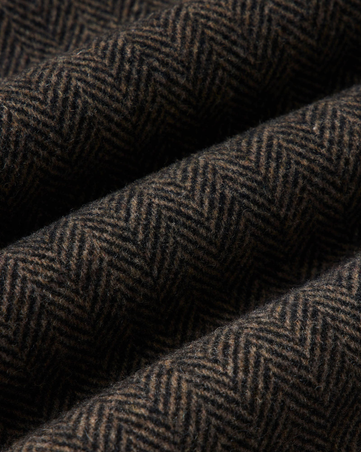 The Carnegie Pant - Walnut Herringbone Wool