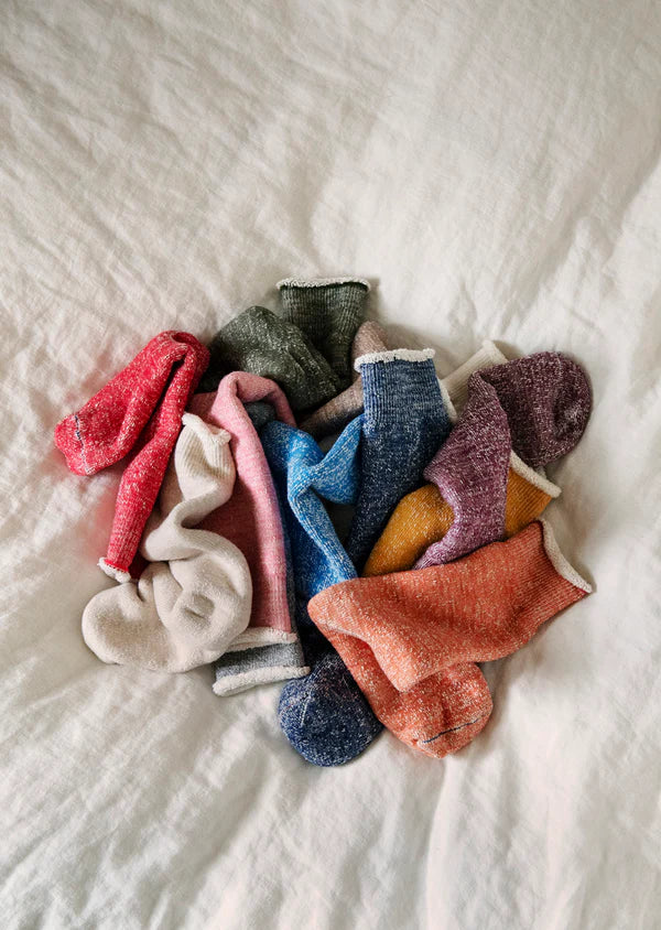 Double Face Crew Socks