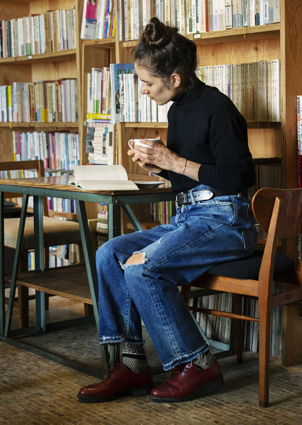 Multi Jacquard Crew Socks