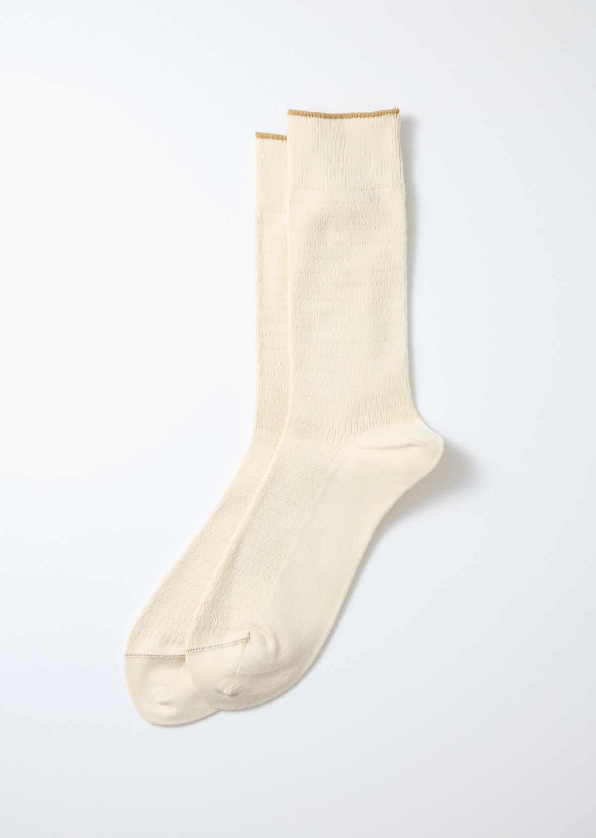 Cotton Thermal Socks - Ecru