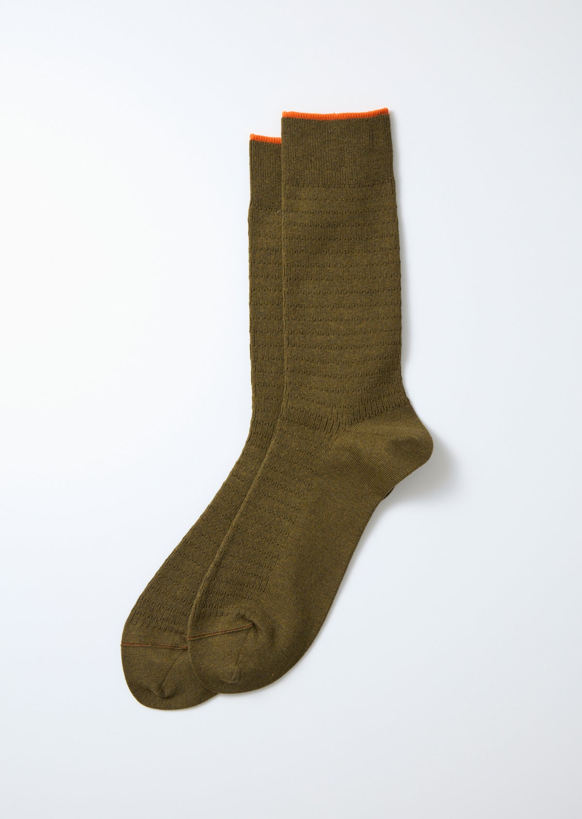 Cotton Thermal Socks - Olive