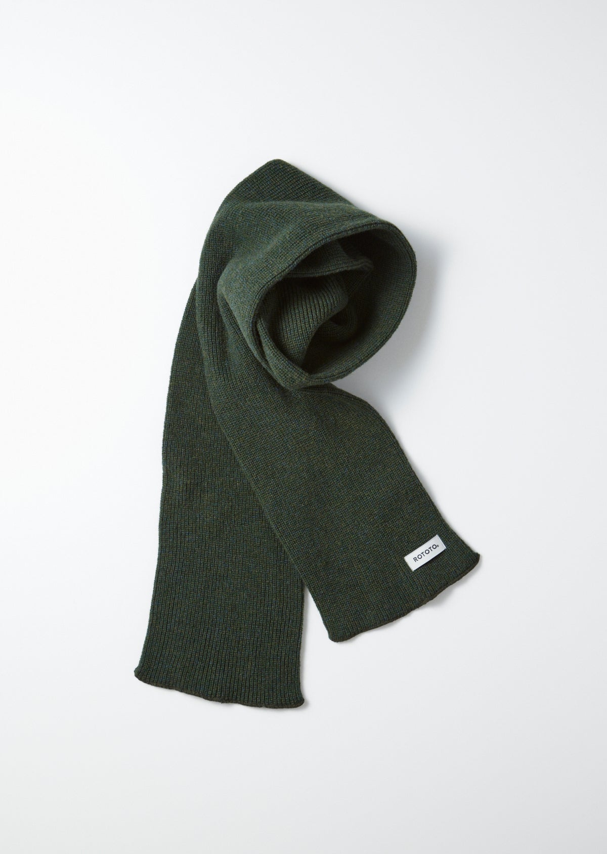 Merino Lambs Wool Sockstole - Dark Green