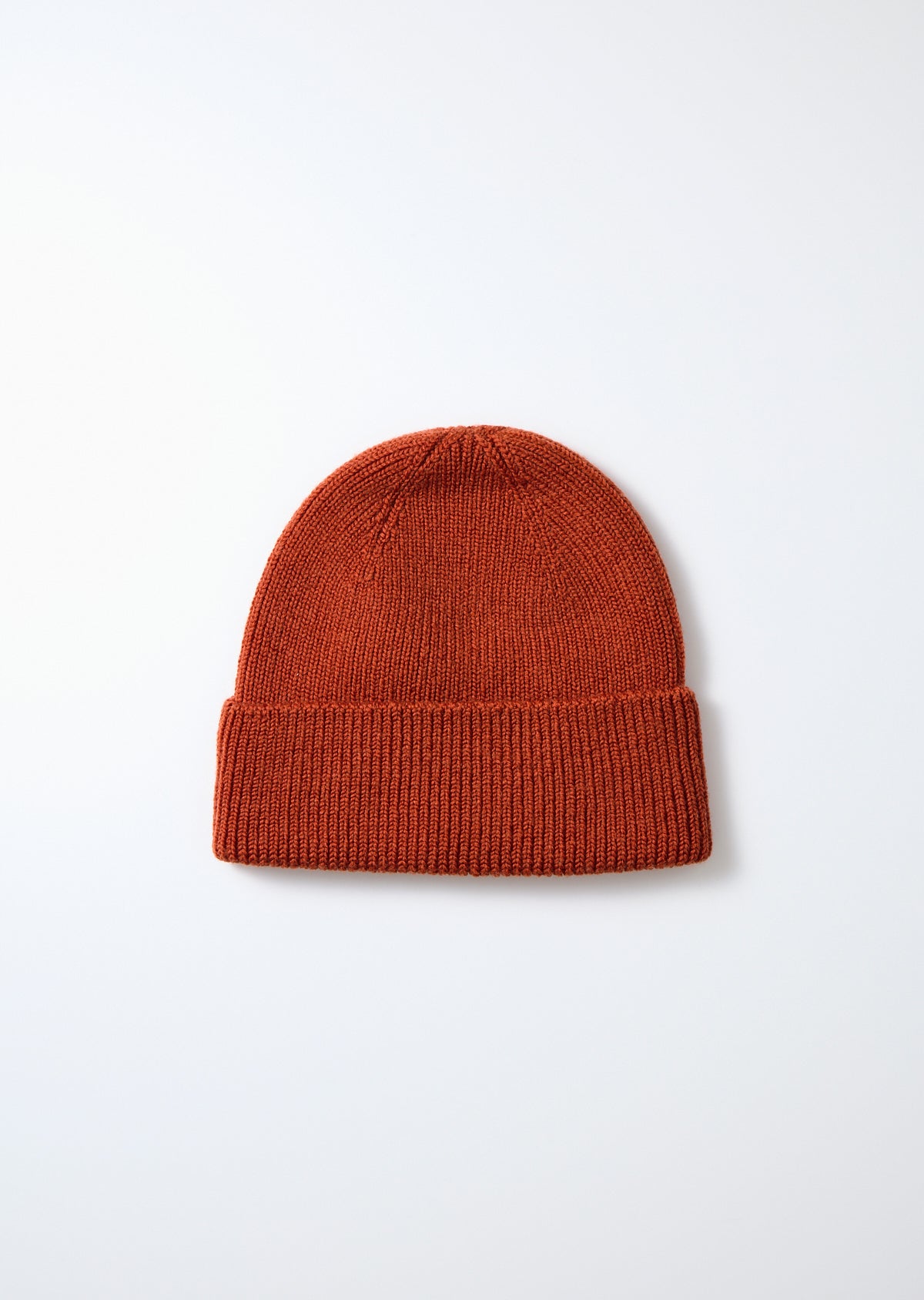 Washable Merino Seamless Beanie - Terracotta