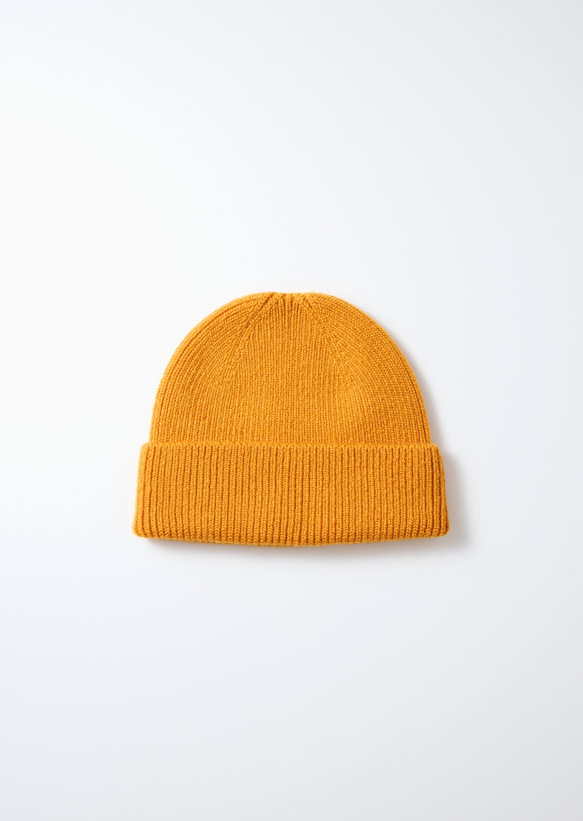 Washable Merino Seamless Beanie - Yellow
