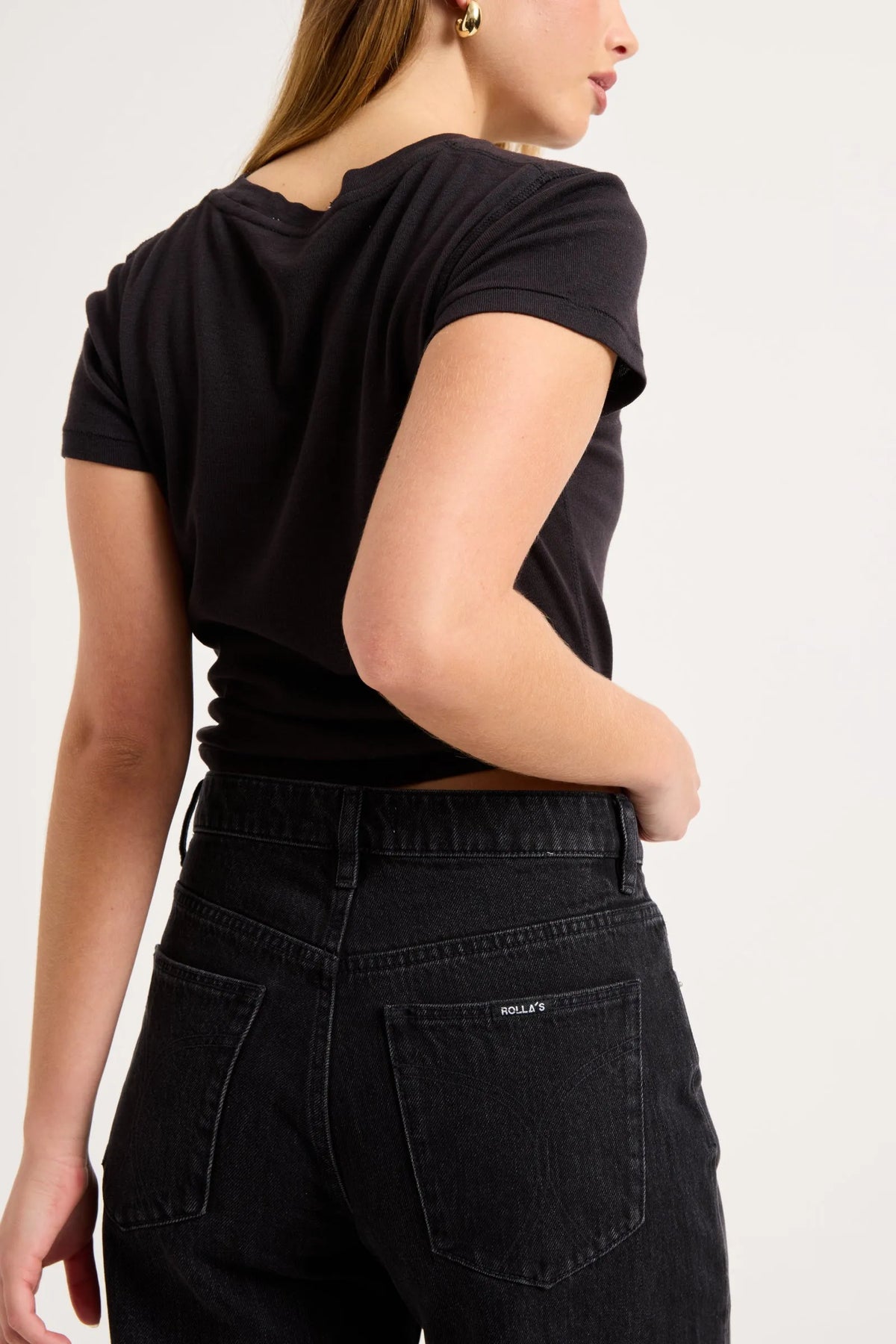 Frankie Loose Jean Long - Mercer Black