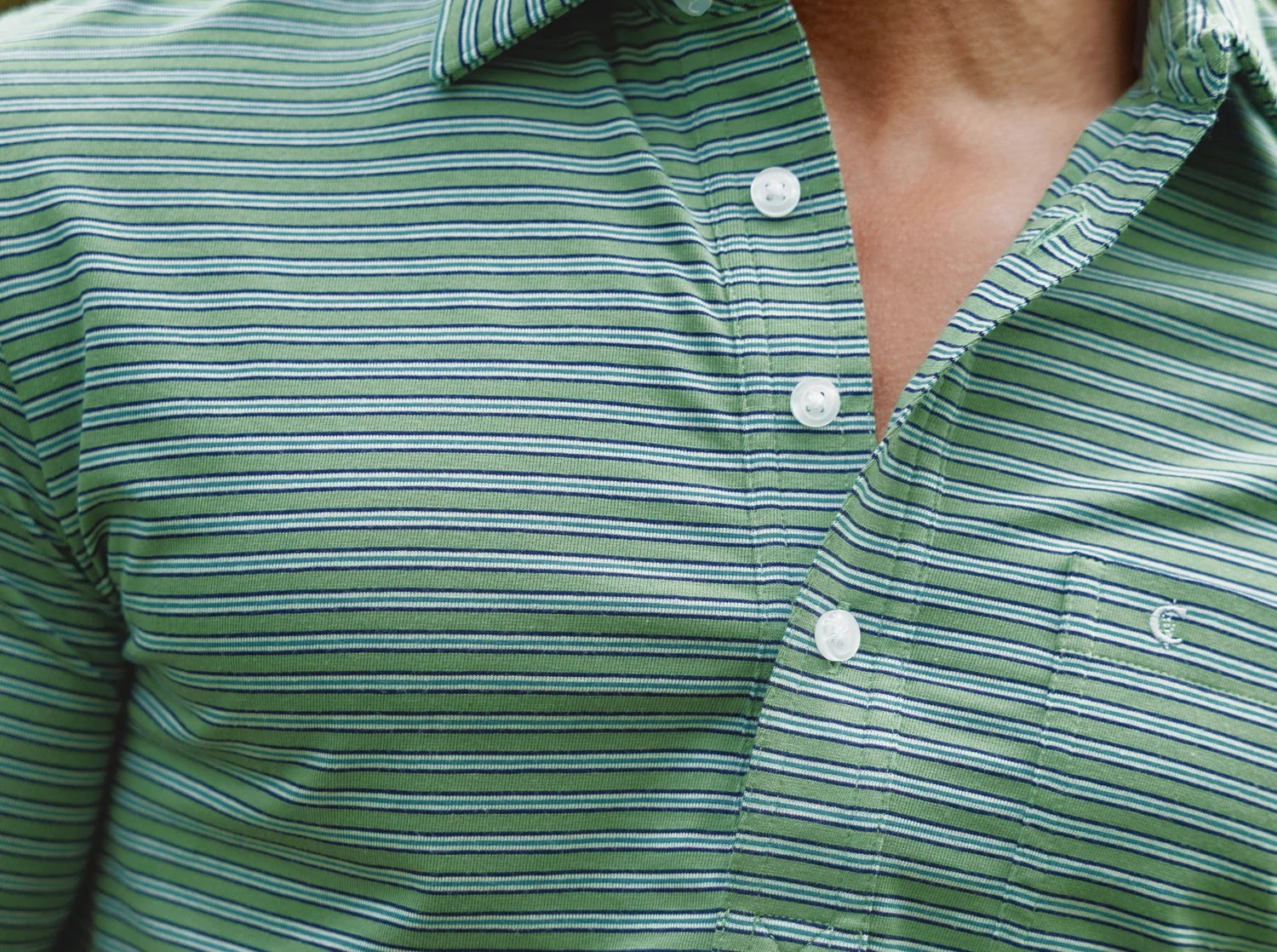 Performance Players Shirt - Fremont Green Stripe