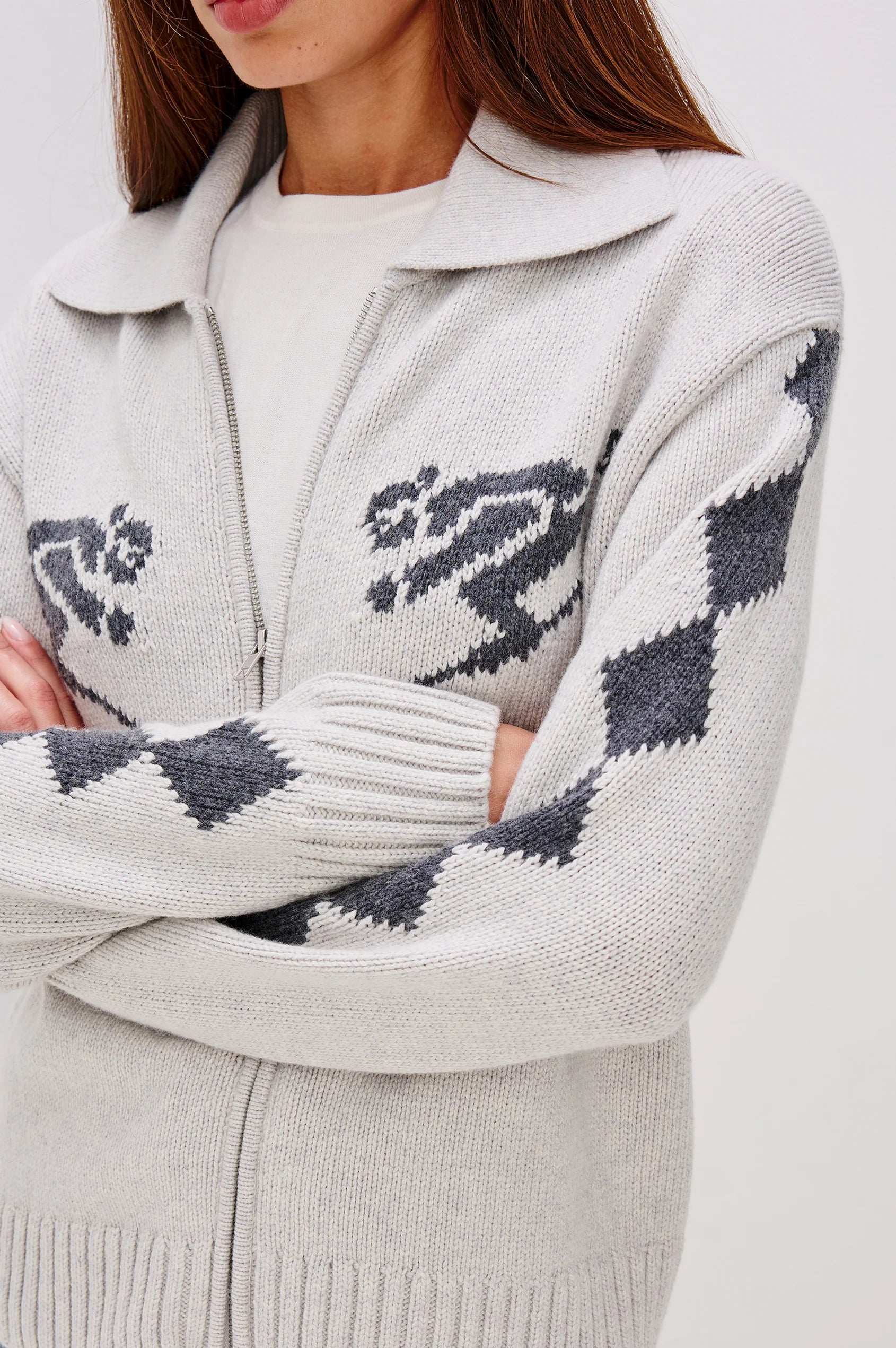 Rhea Sweater - Powder Grey