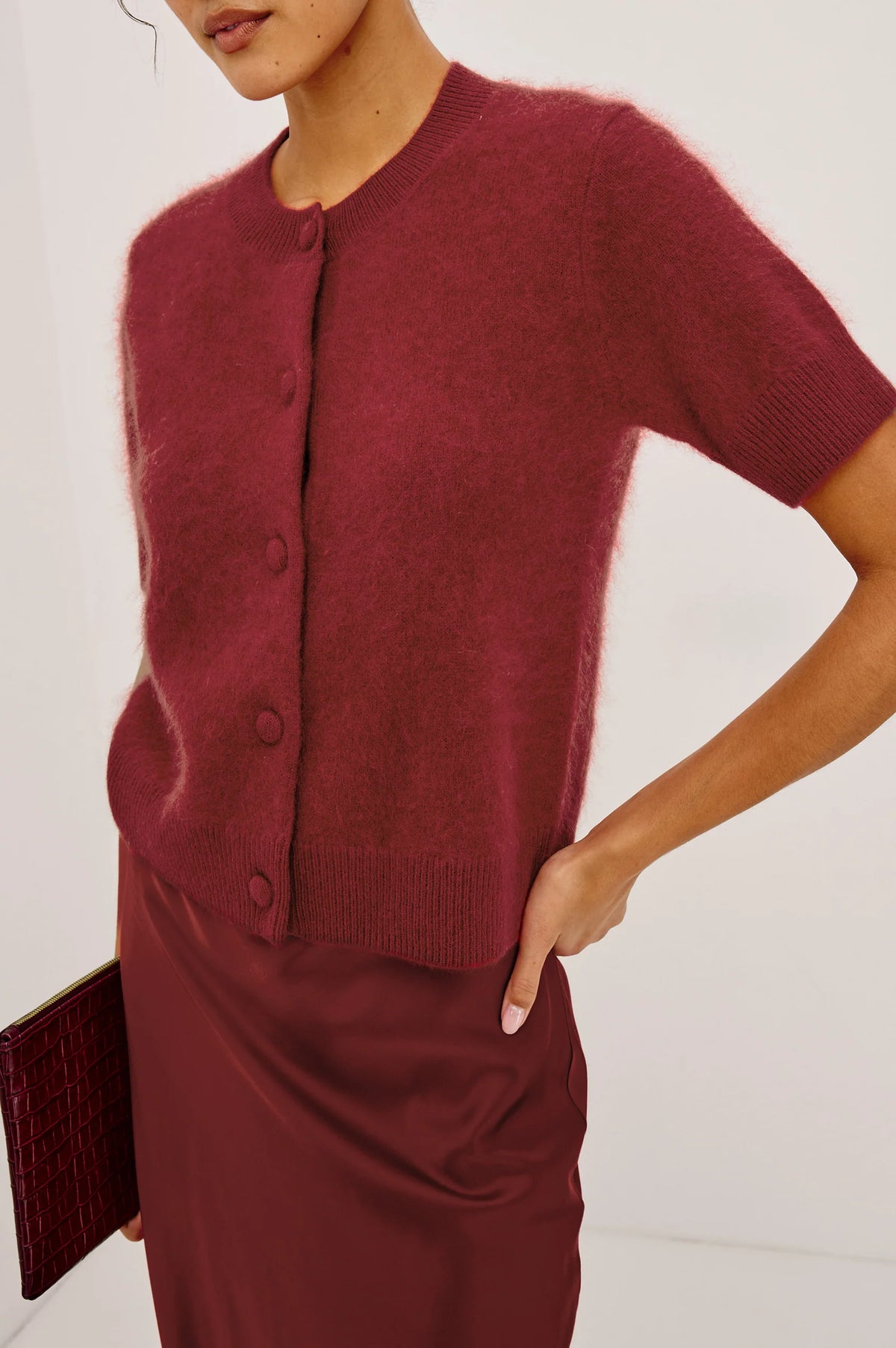 Roman Sweater - Crimson