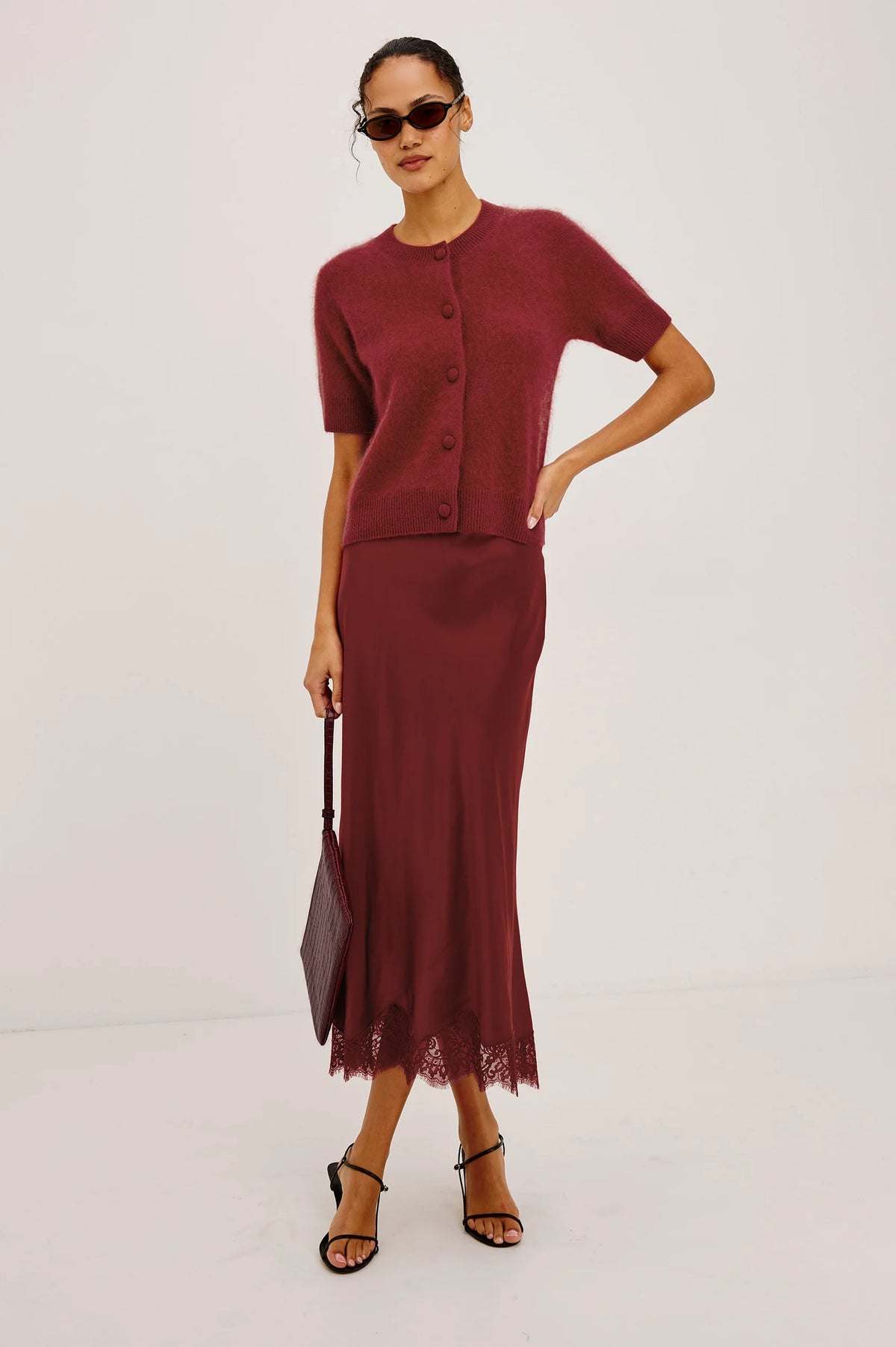 Roman Sweater - Crimson