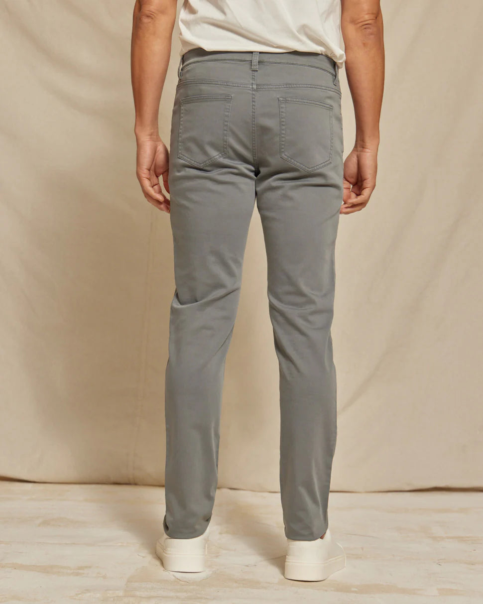 Rye51 Pant - Flex Terry Comfort Stretch 5-Pocket - Steel