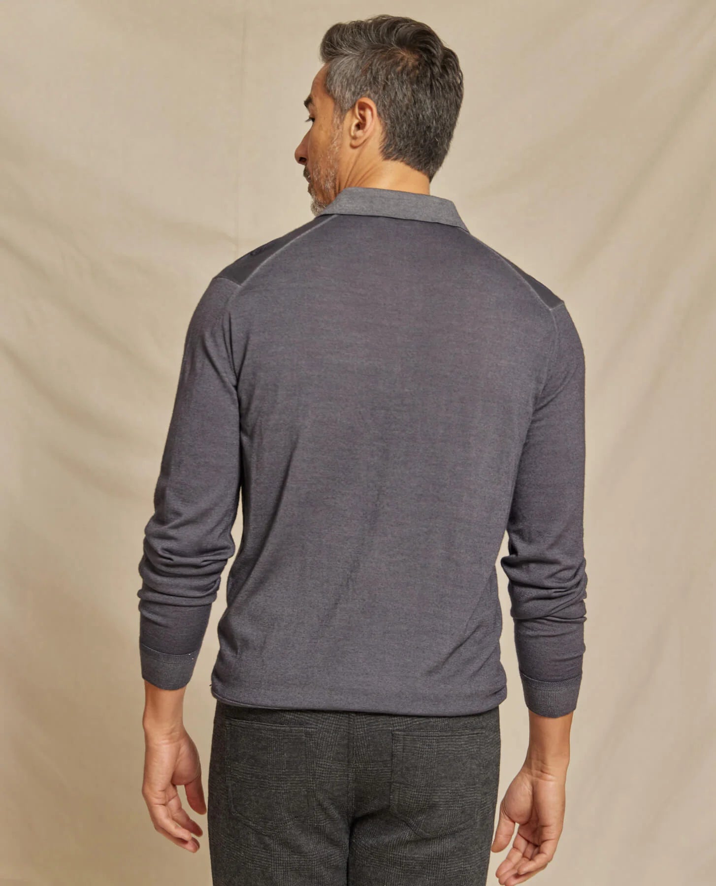 The Harrison - LS Lightweight MERINOMax Polo