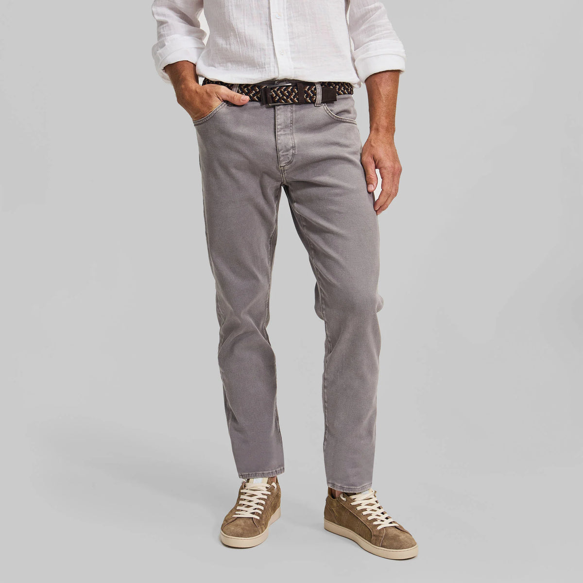 R51 Pant - Sedona Washed 5-Pocket - Grey