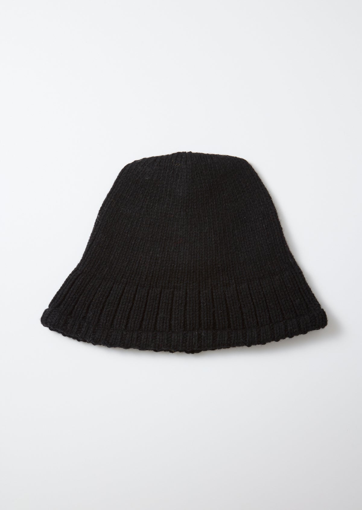 Hanmo Wool Knit Hat - Black