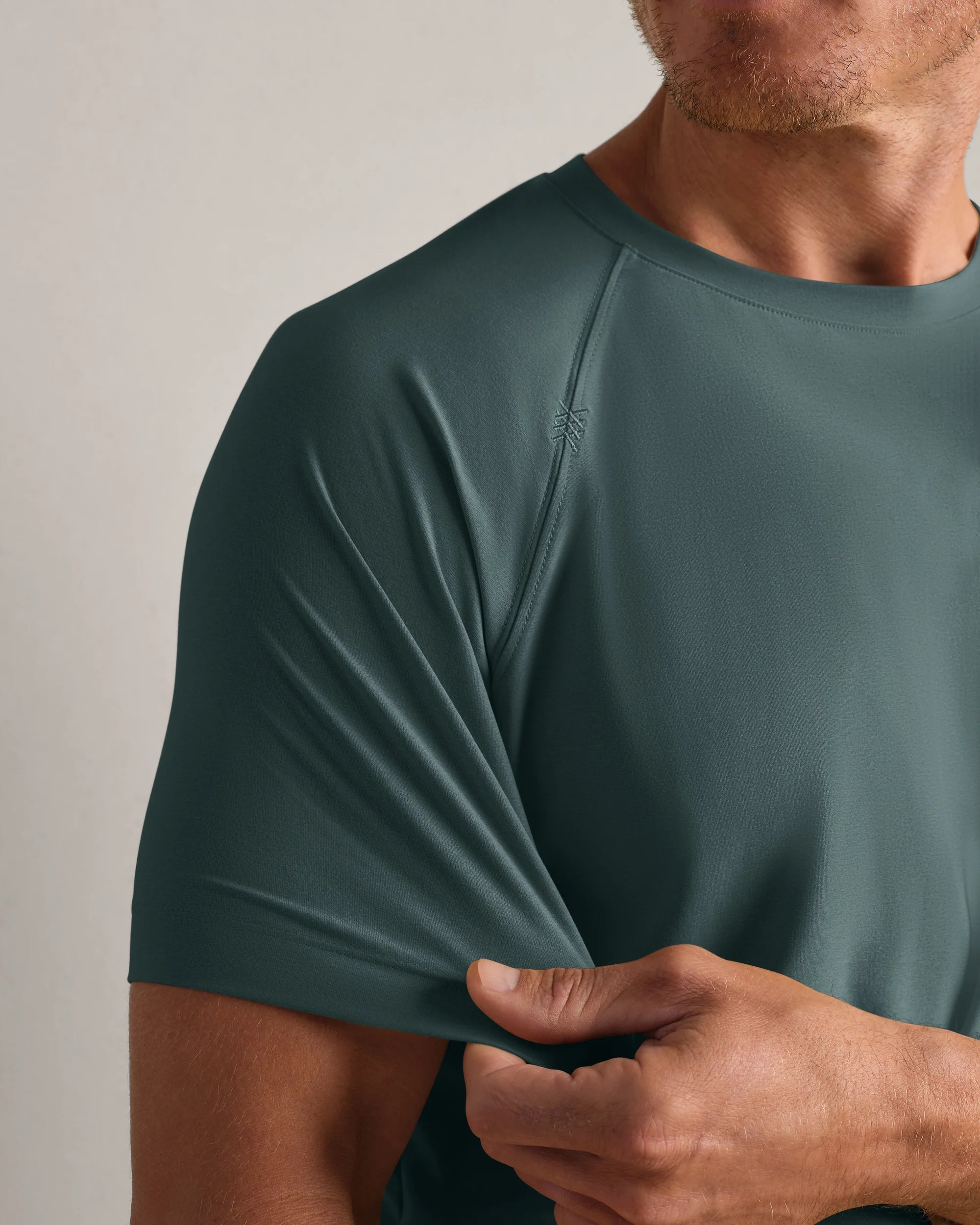 Reign Tee - Moss Green Heather