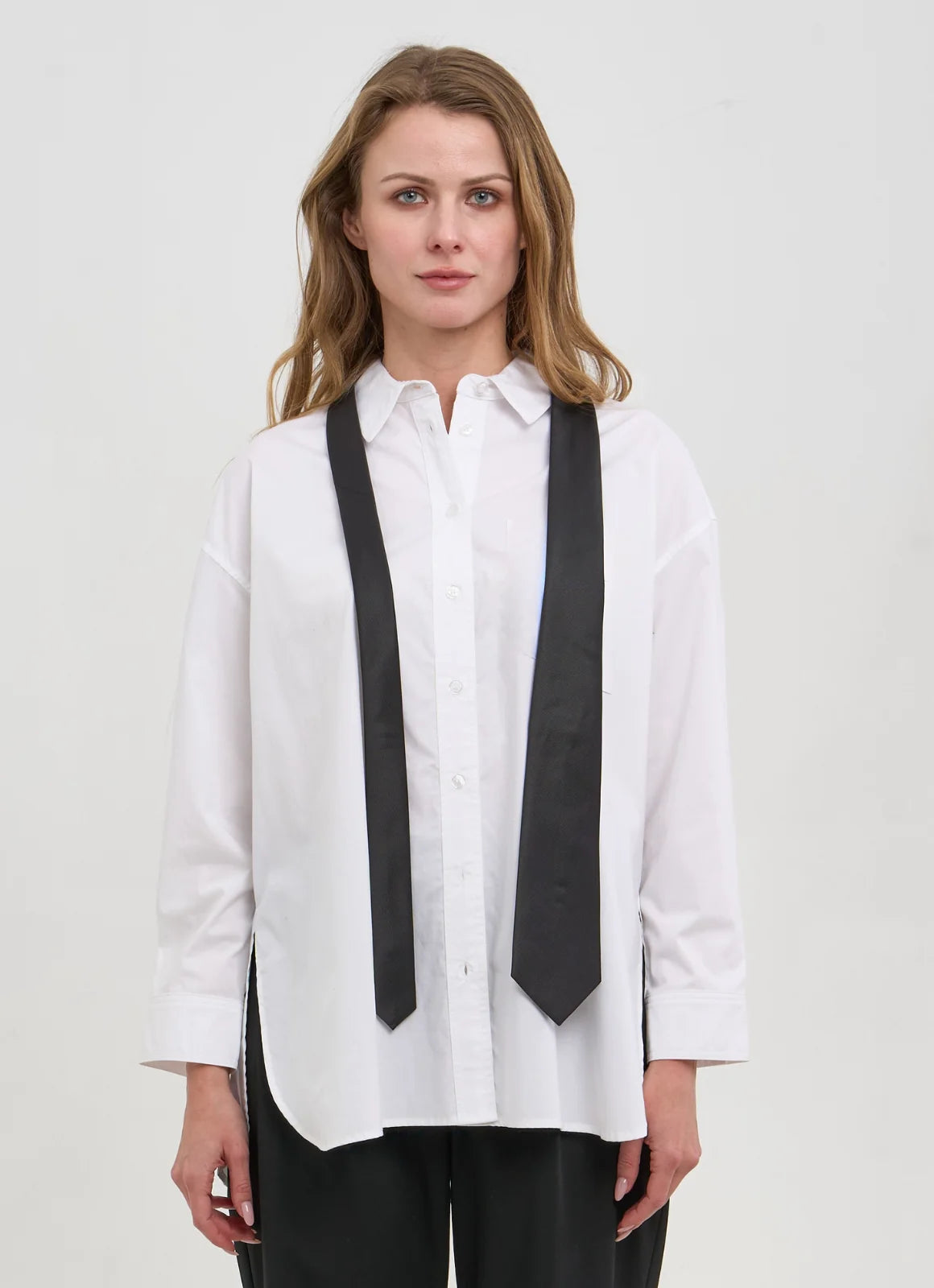 Ricky Relaxed Shirt - White
