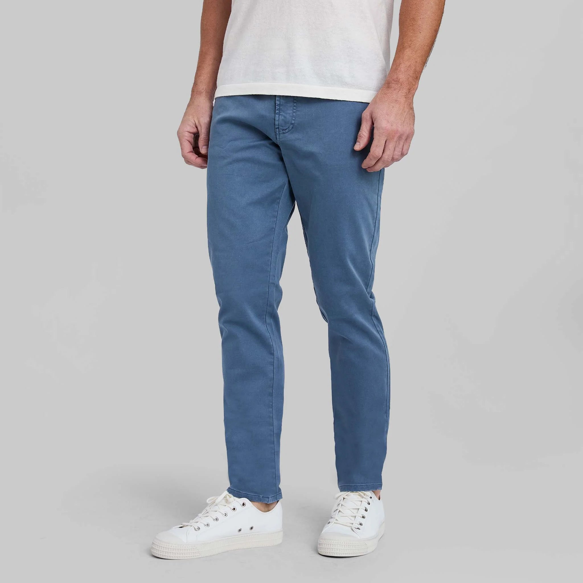 R51 Pant - Flex Terry Comfort Stretch 5-Pocket - Medium Blue