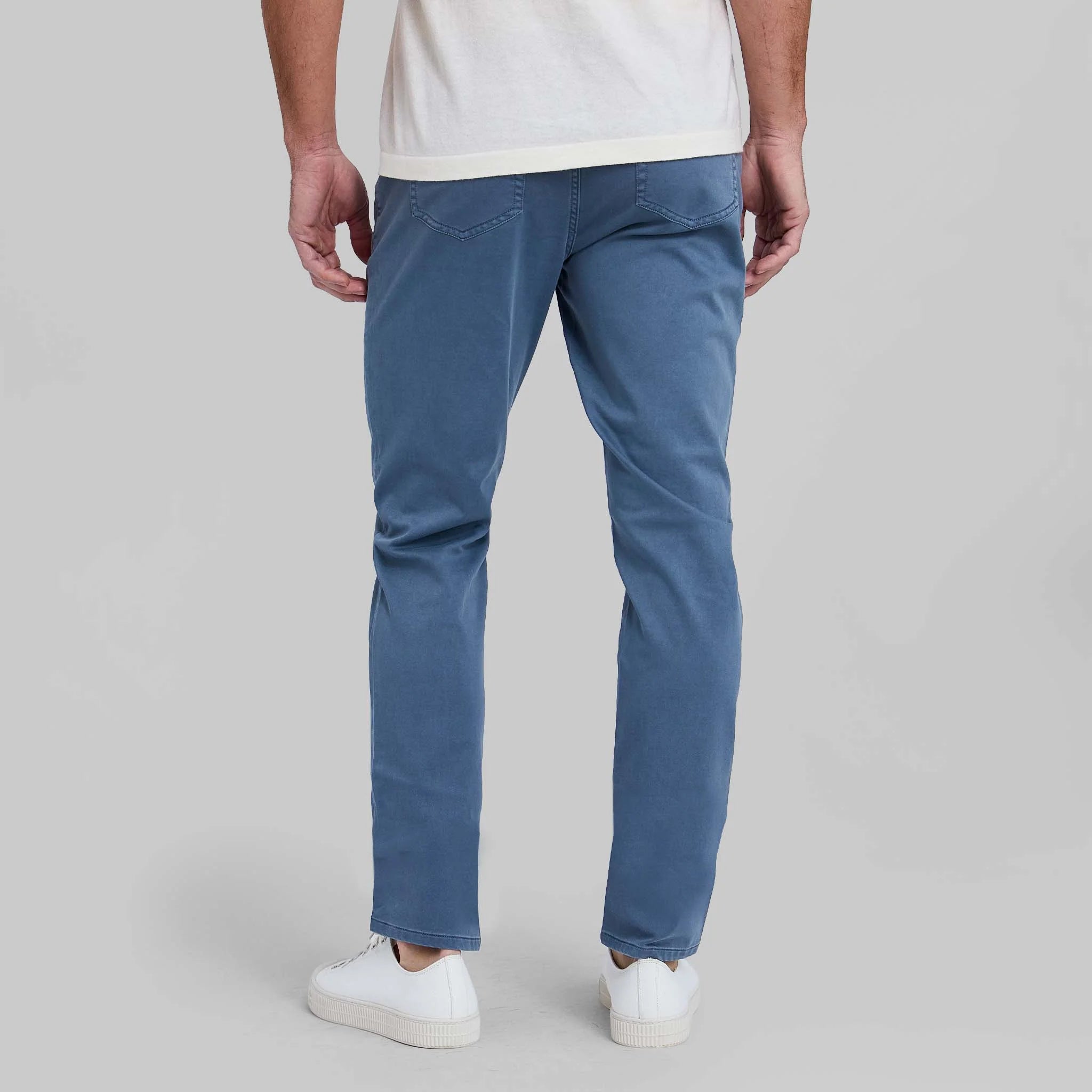R51 Pant - Flex Terry Comfort Stretch 5-Pocket - Medium Blue