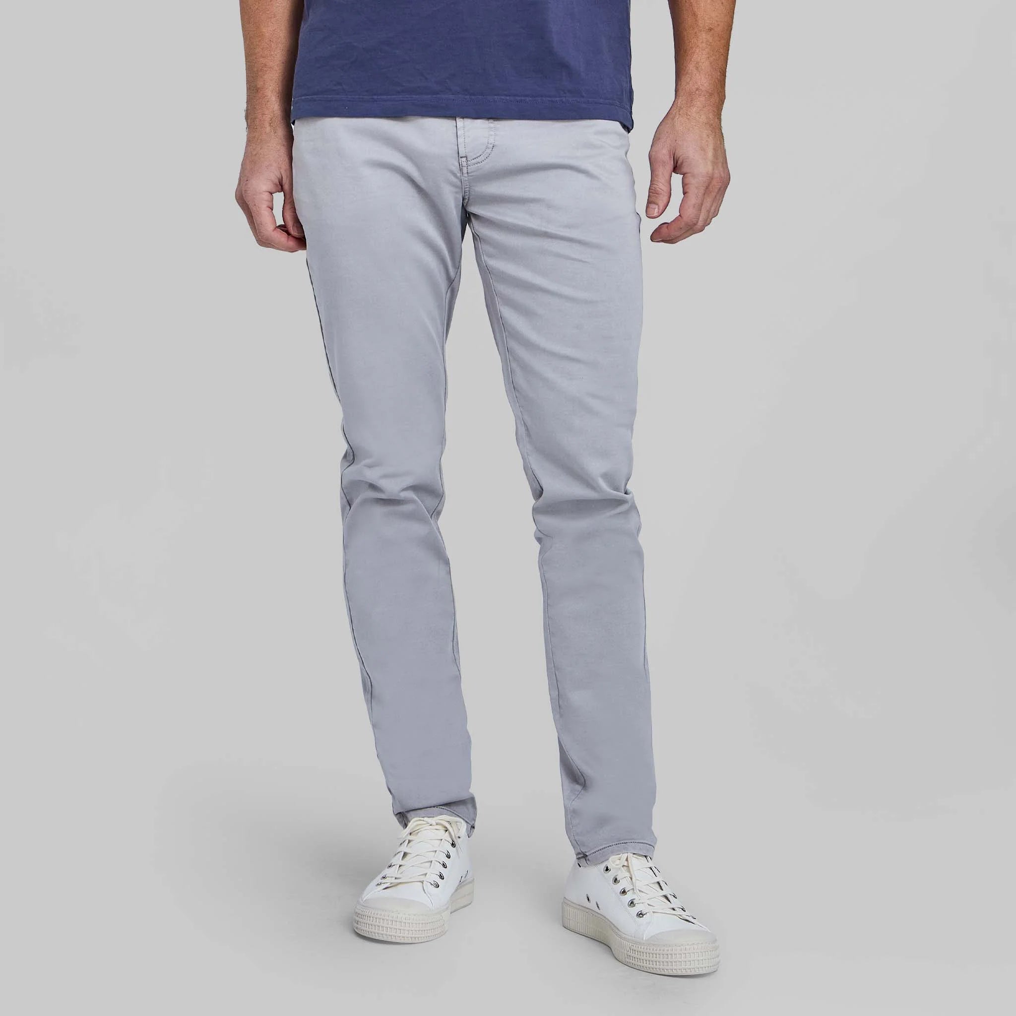 R51 Pant - Flex Terry Comfort Stretch 5-Pocket - Light Grey