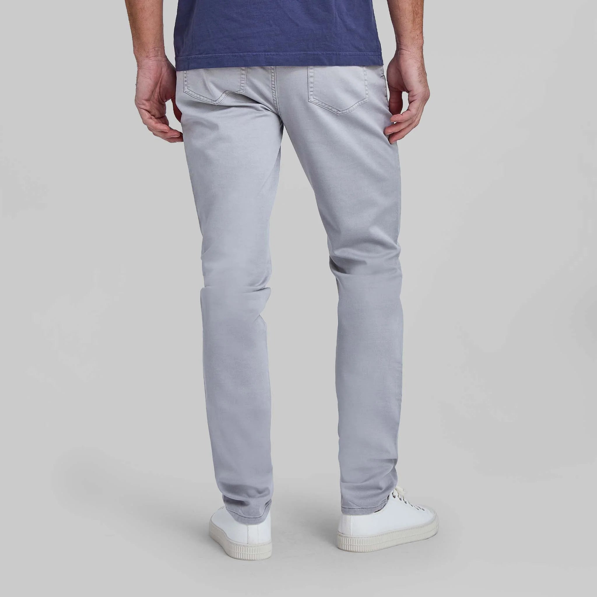 R51 Pant - Flex Terry Comfort Stretch 5-Pocket - Light Grey
