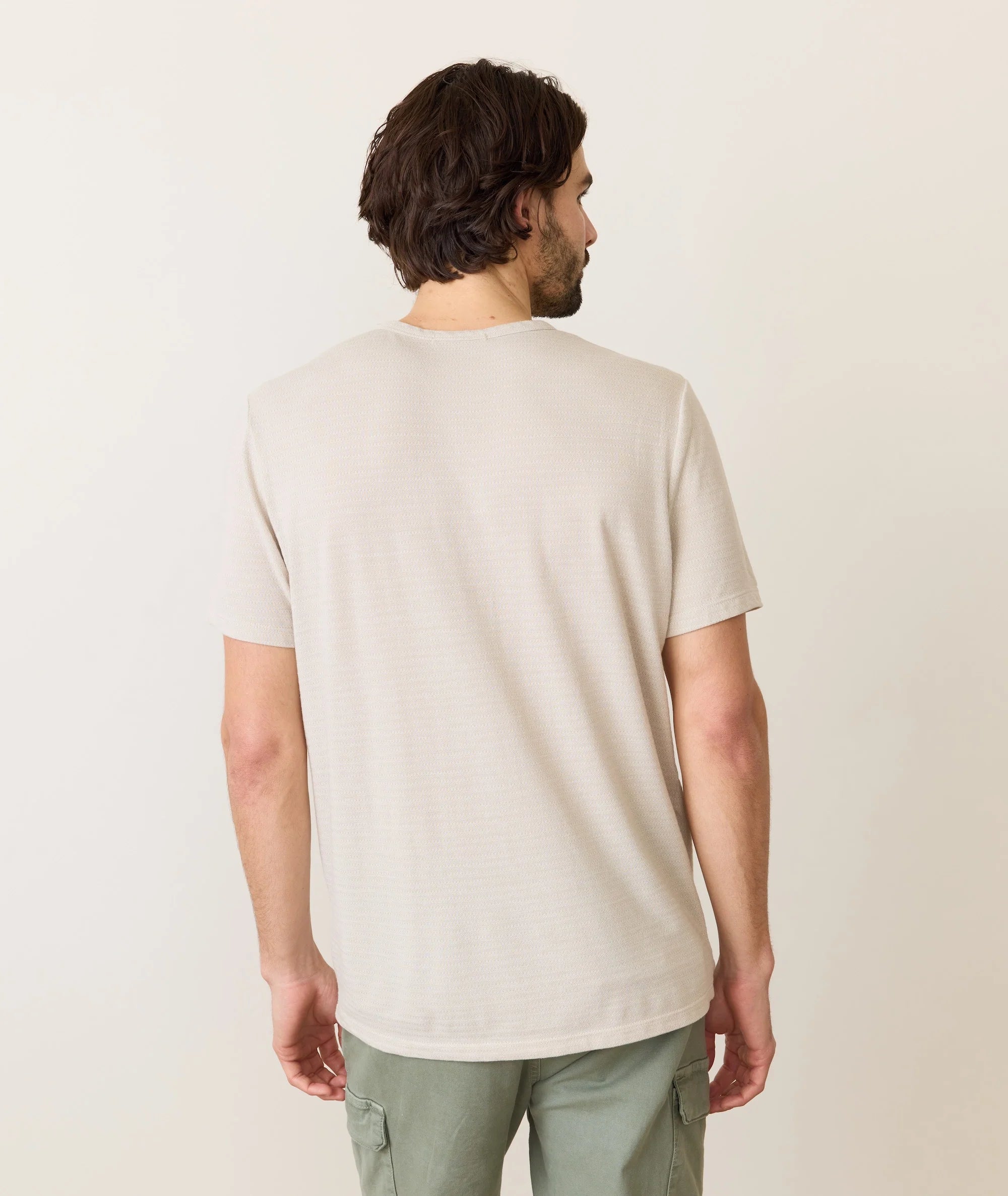 Signature Jacquard Crew Tee