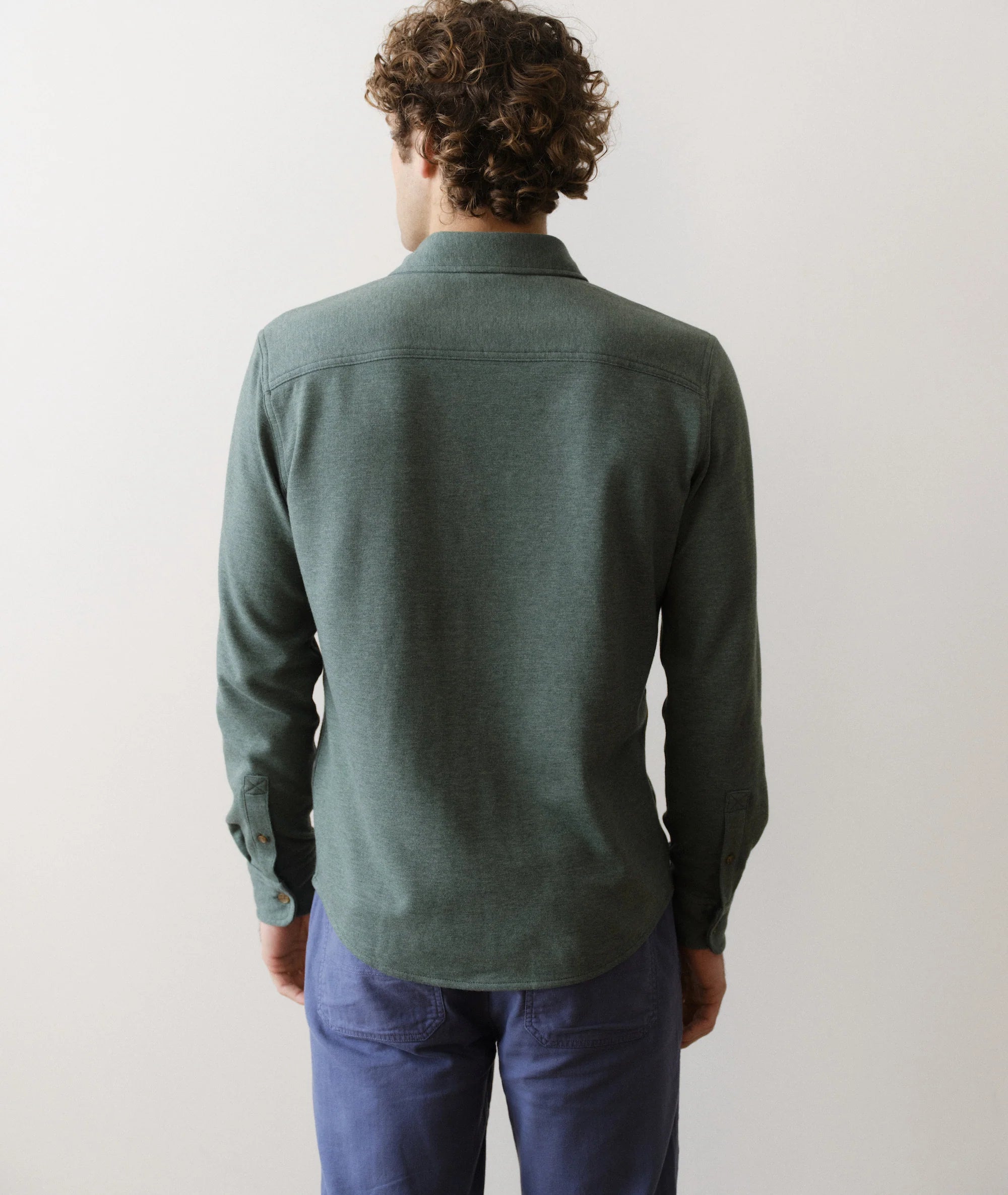 Pacifica Stretch Shirt - Green Heather