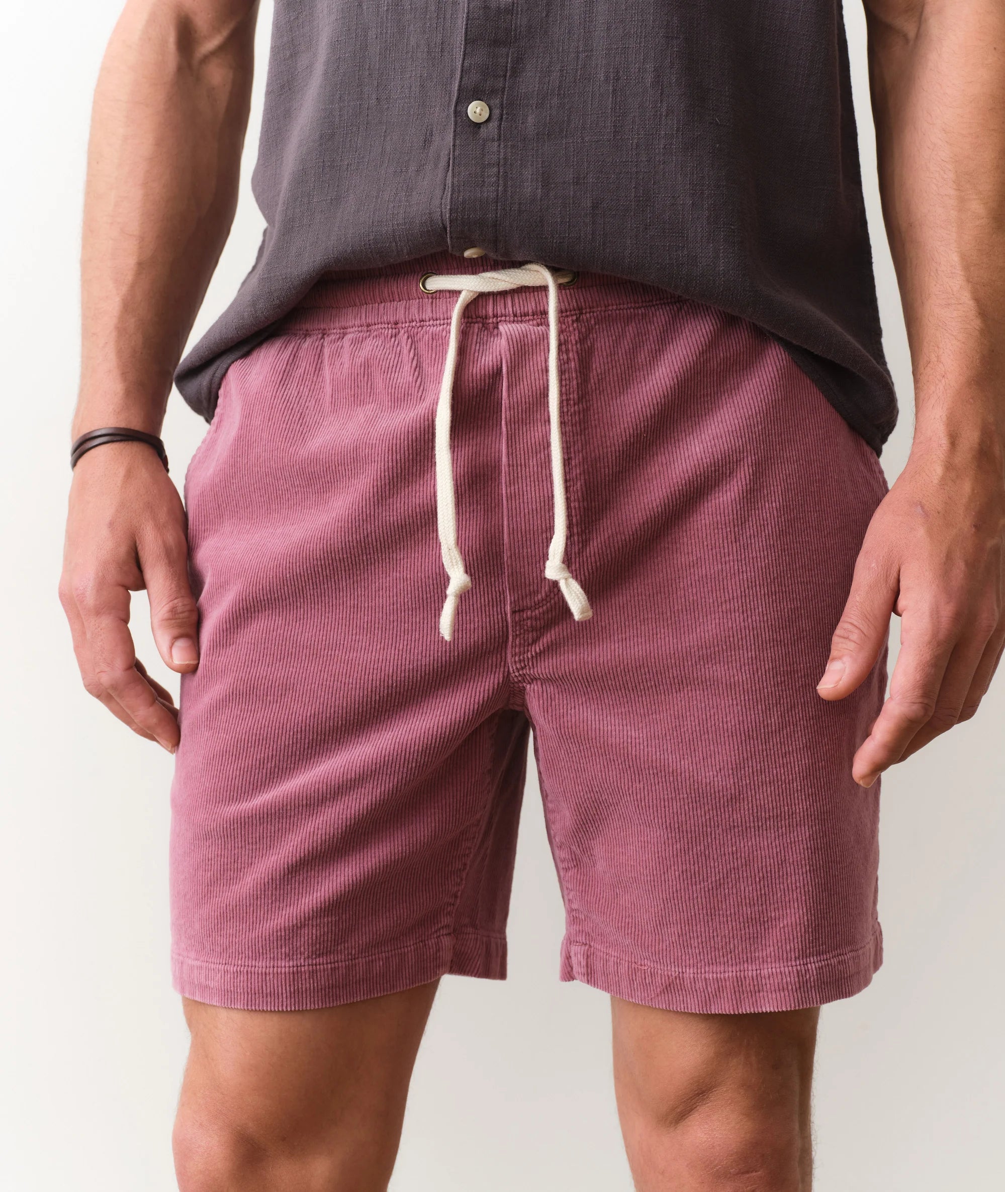 Saturday Corduroy Short 6" - Dusky Orchid