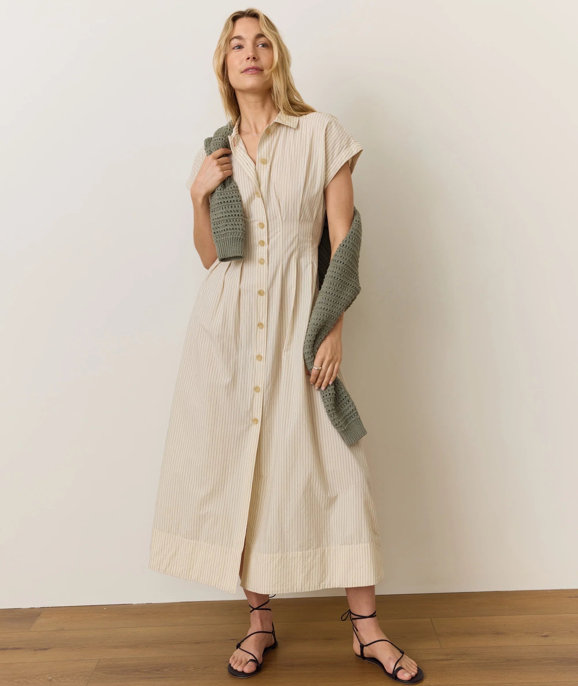 Nova Midi Shirt Dress