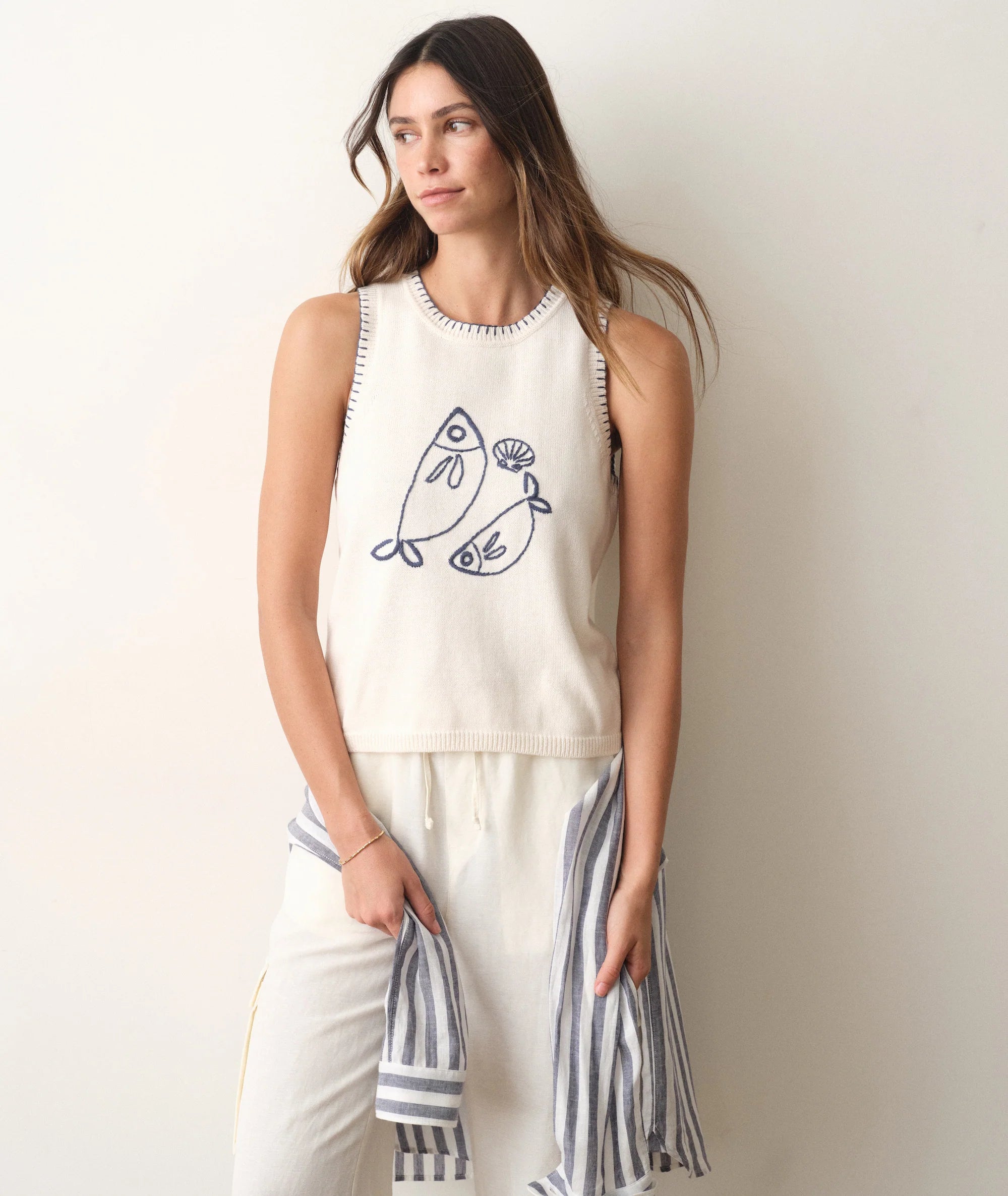 Marisol Sweater Tank - Pescare