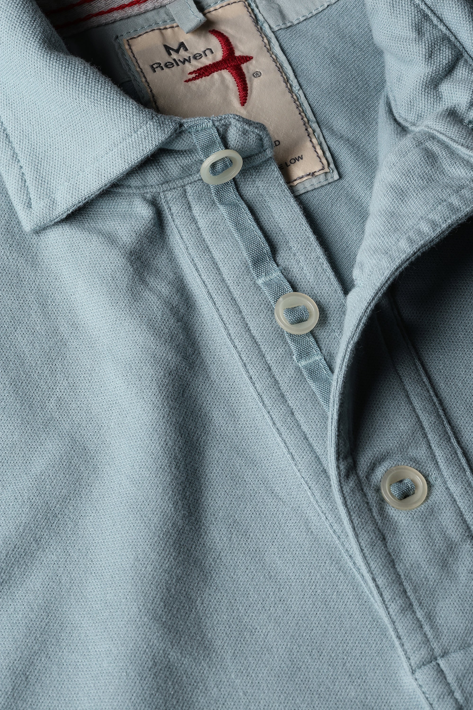 Pique Slot Polo - Pumice