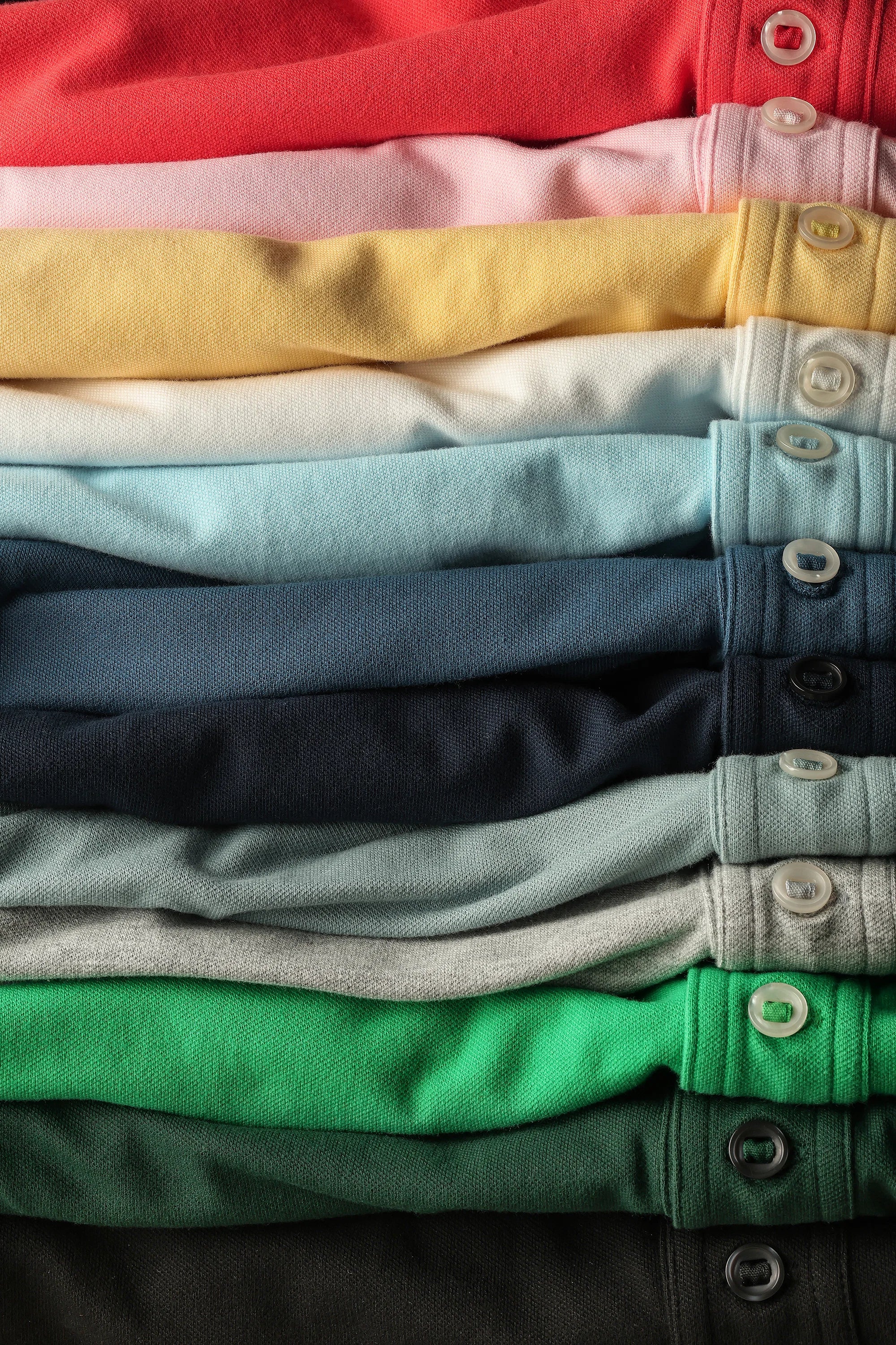 Pique Slot Polo - Pumice