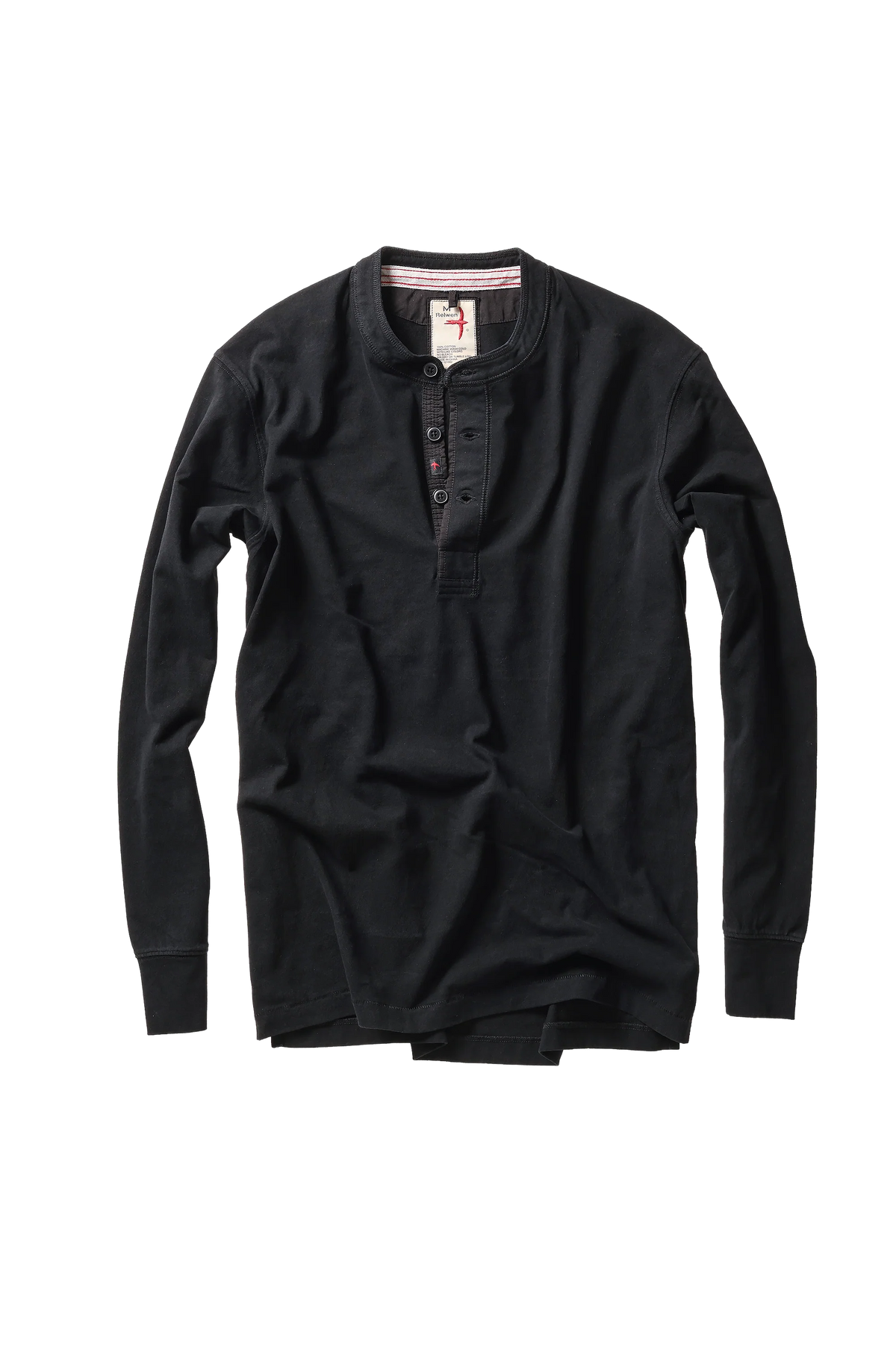 Ringspun Henley - Black