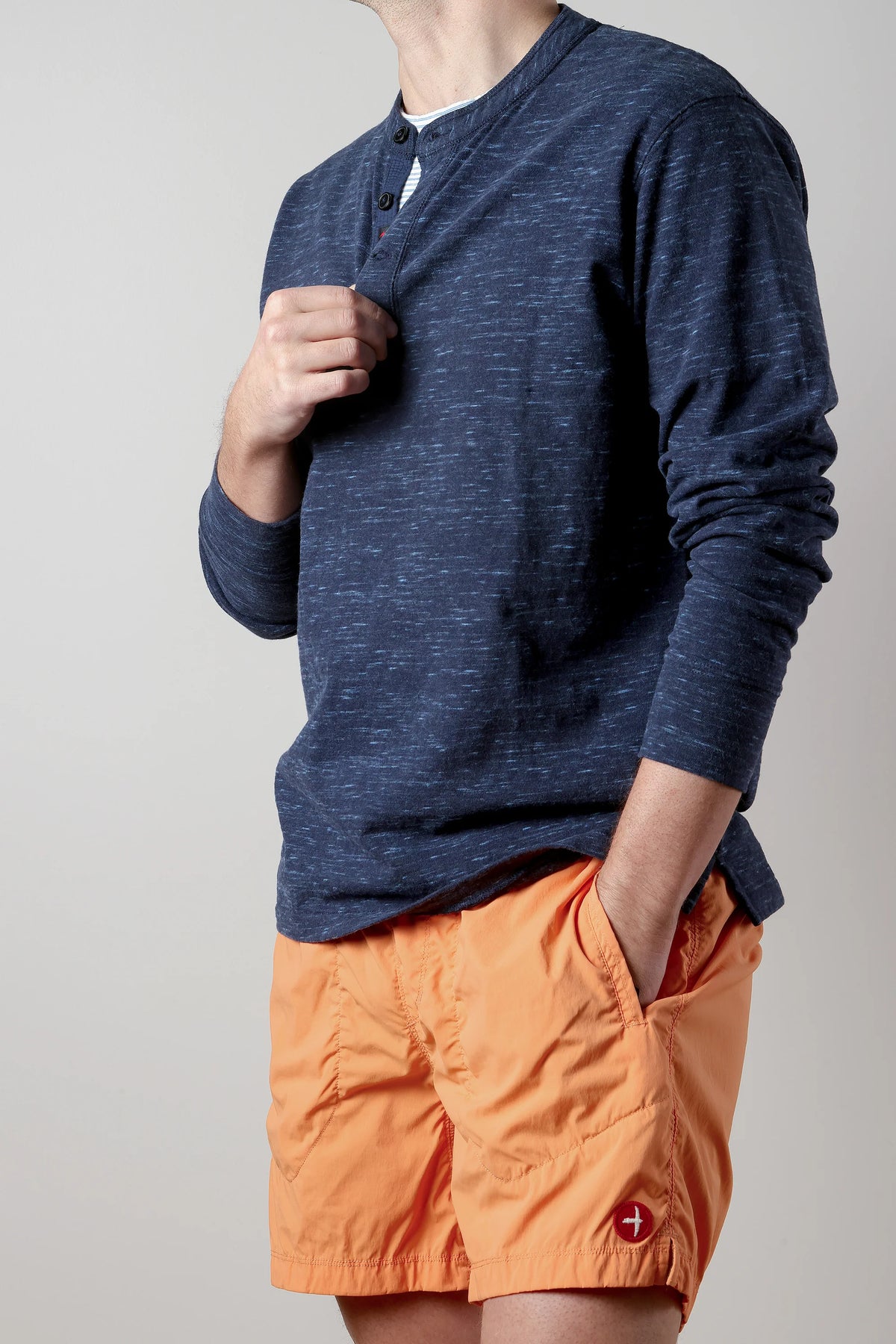 Ringspun Henley - Black