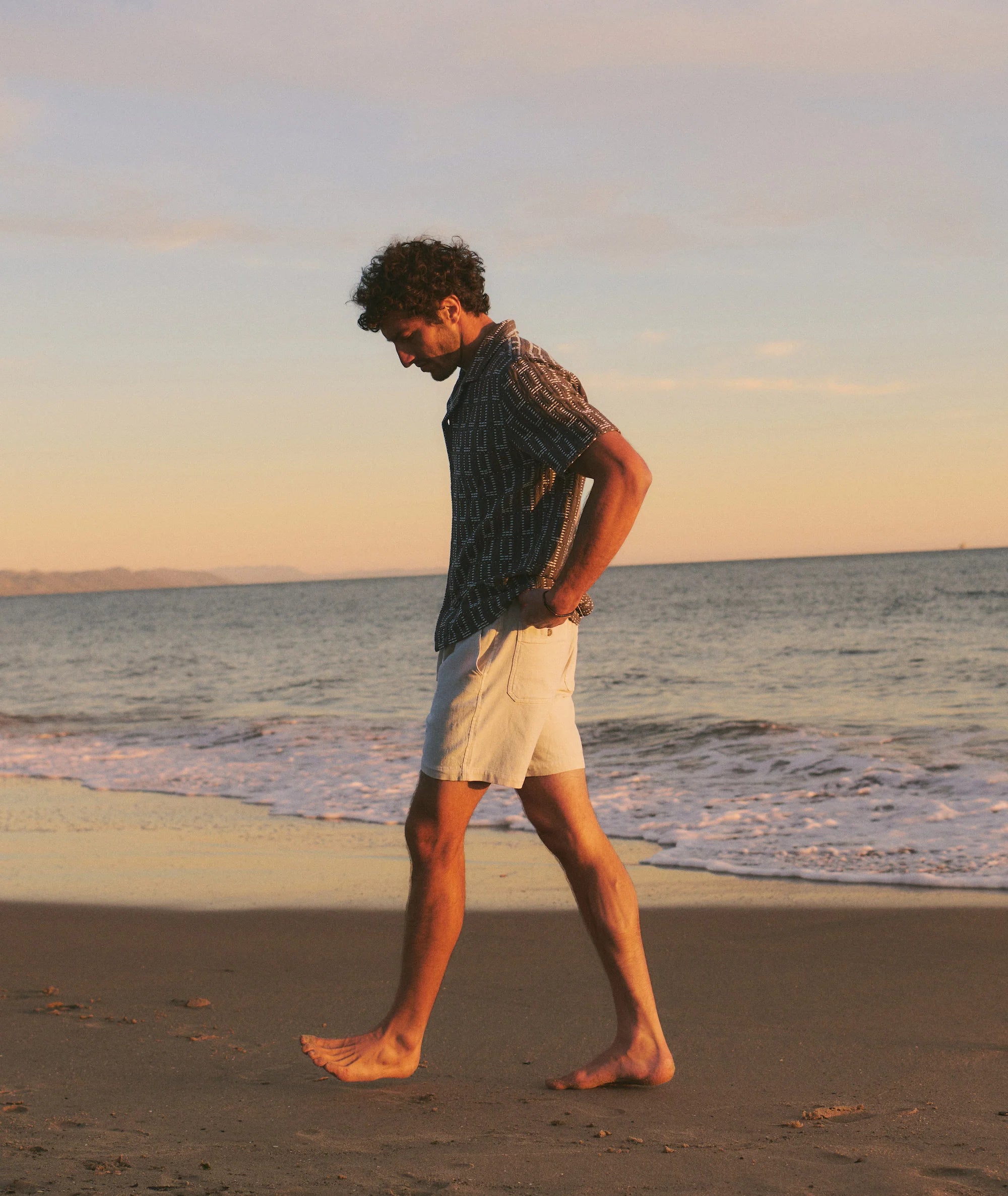 Dobby Resort Shirt - Brown