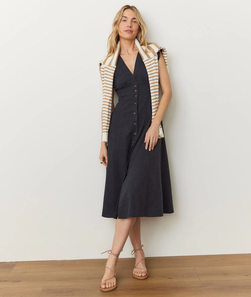 Camila Midi Dress - Black – FORE & WHARF