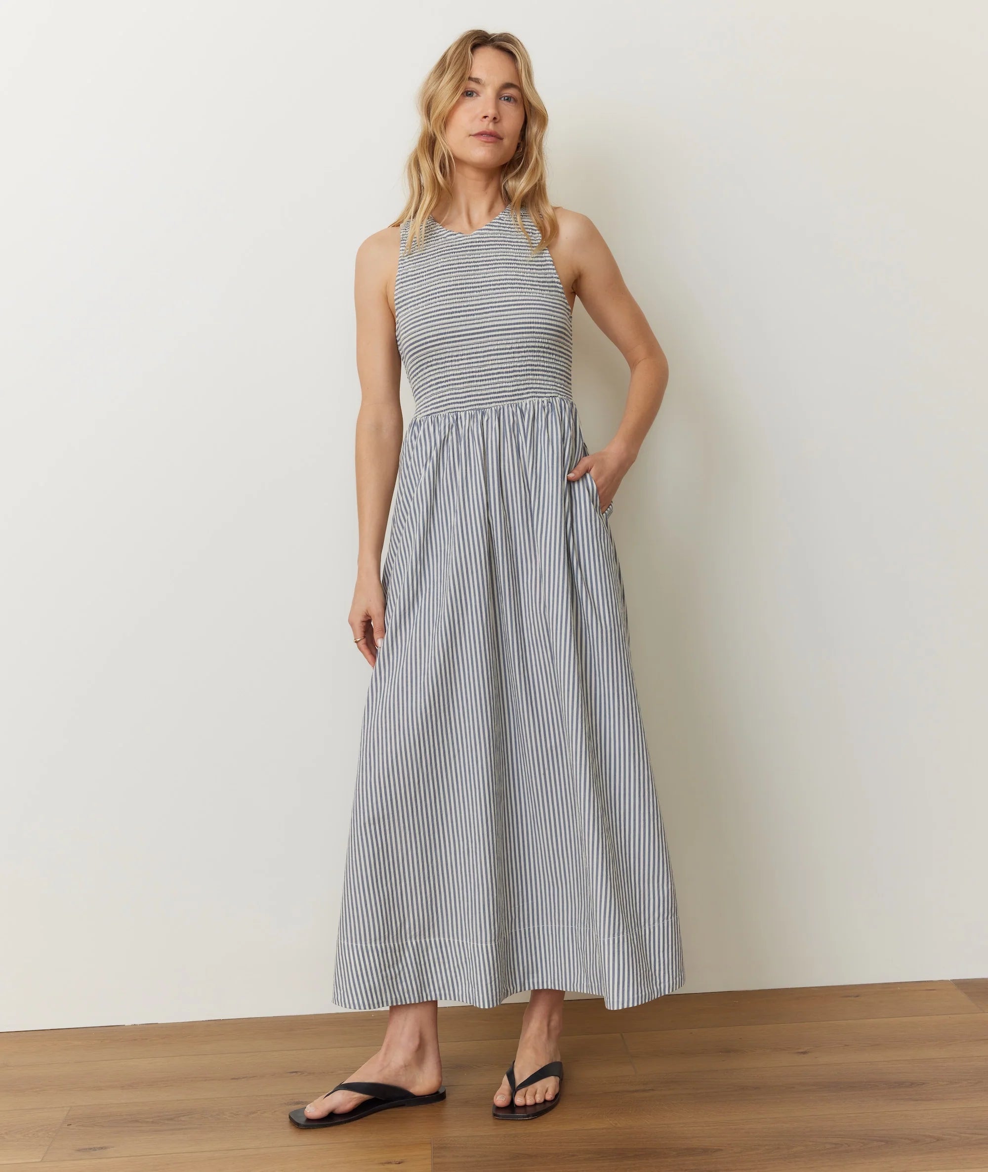 Darcy Poplin Smocked Dress