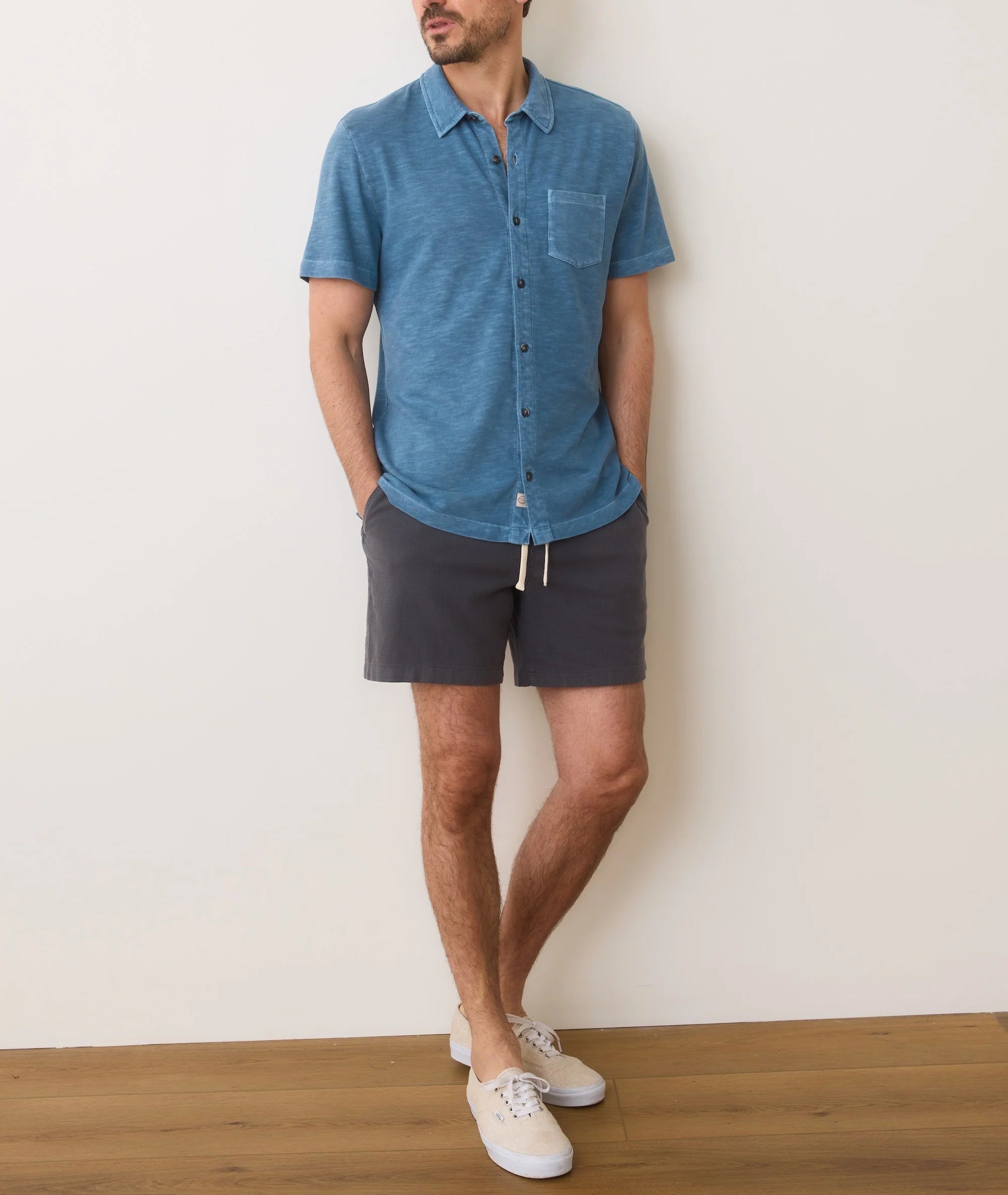 Vintage Heavy Slub Button Down
