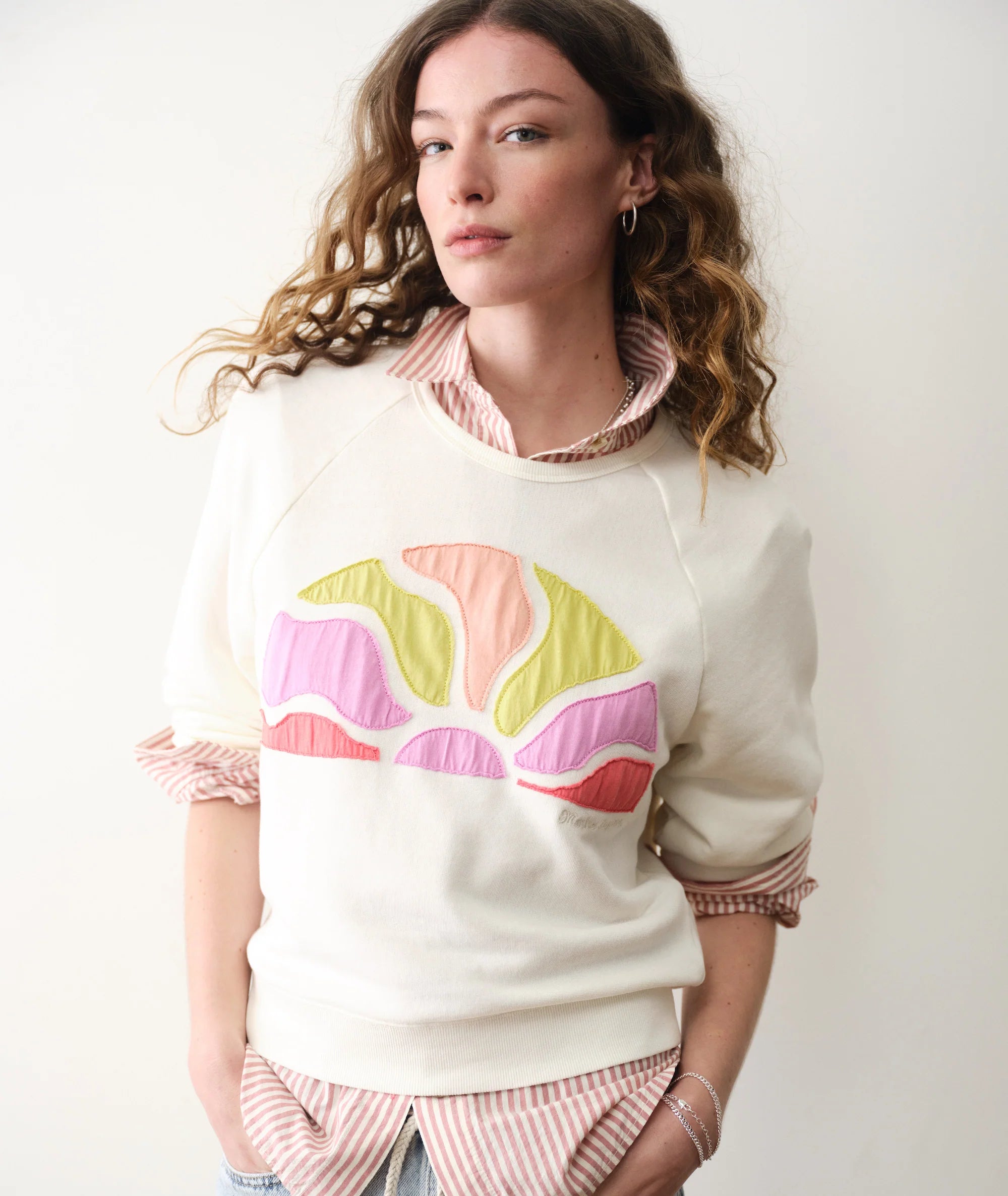 Cloud 9 Terry Sweatshirt - Antique White