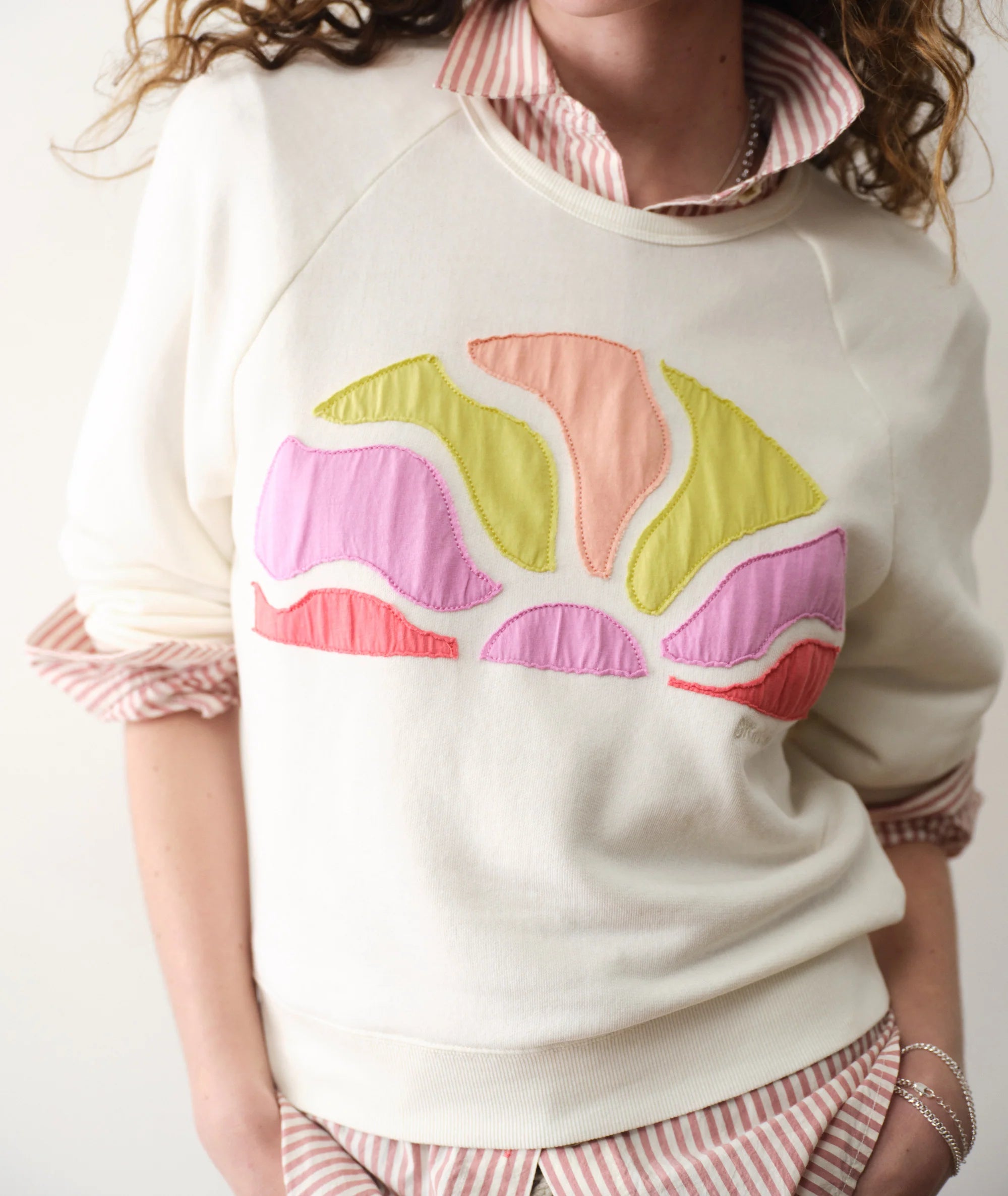 Cloud 9 Terry Sweatshirt - Antique White